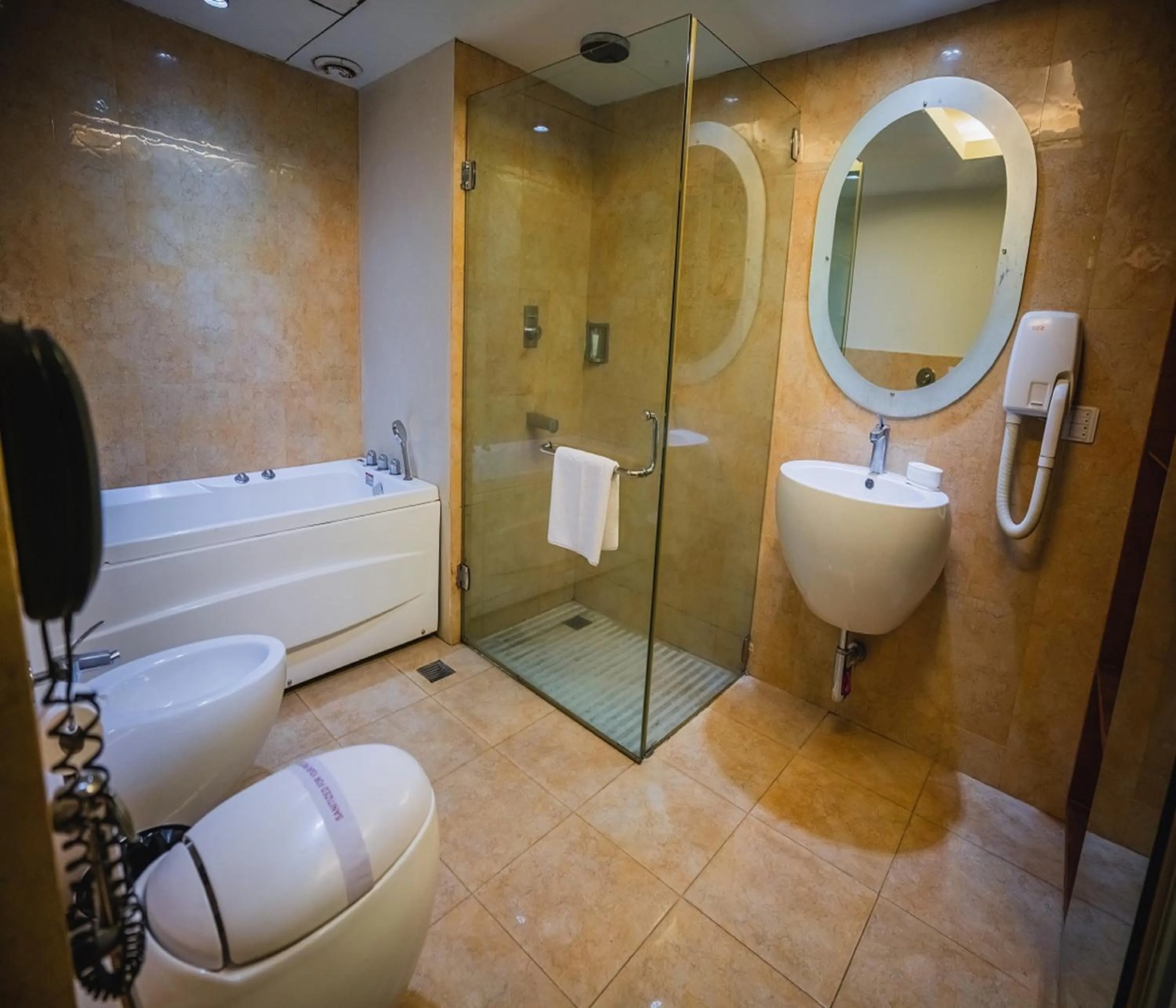 Bathroom in Barsana Hotel & Resort Siliguri
