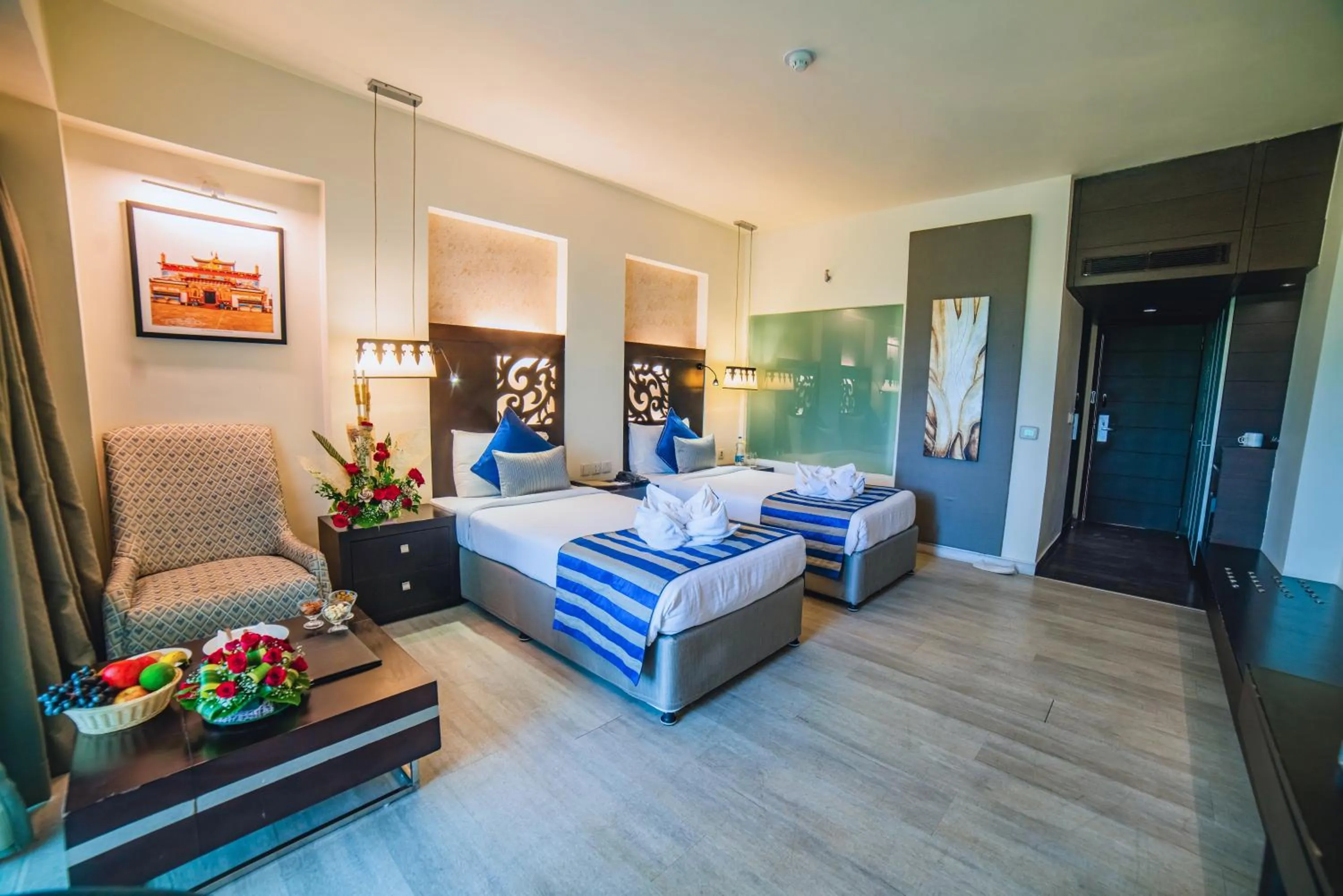 Bed in Barsana Hotel & Resort Siliguri