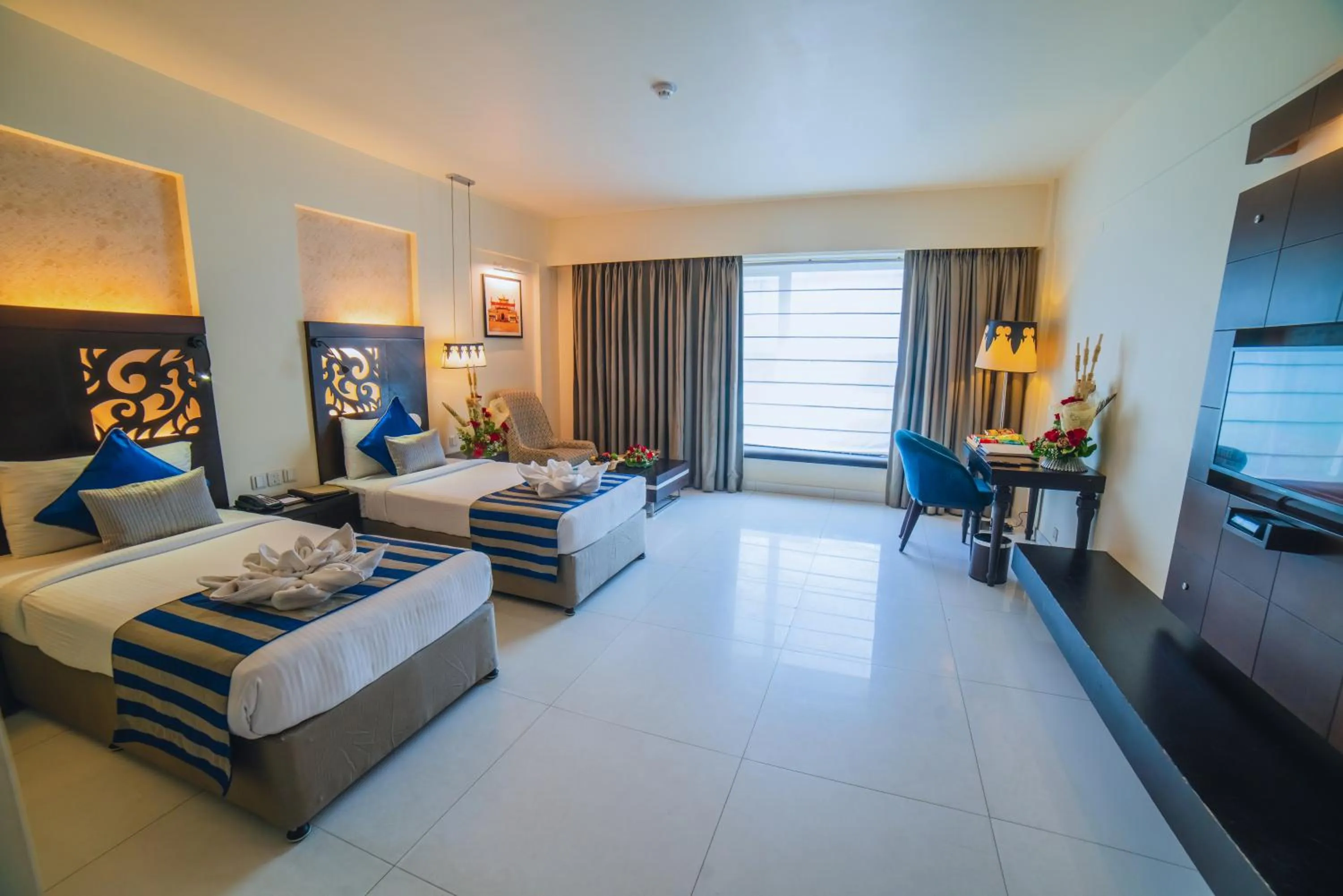 Bed in Barsana Hotel & Resort Siliguri