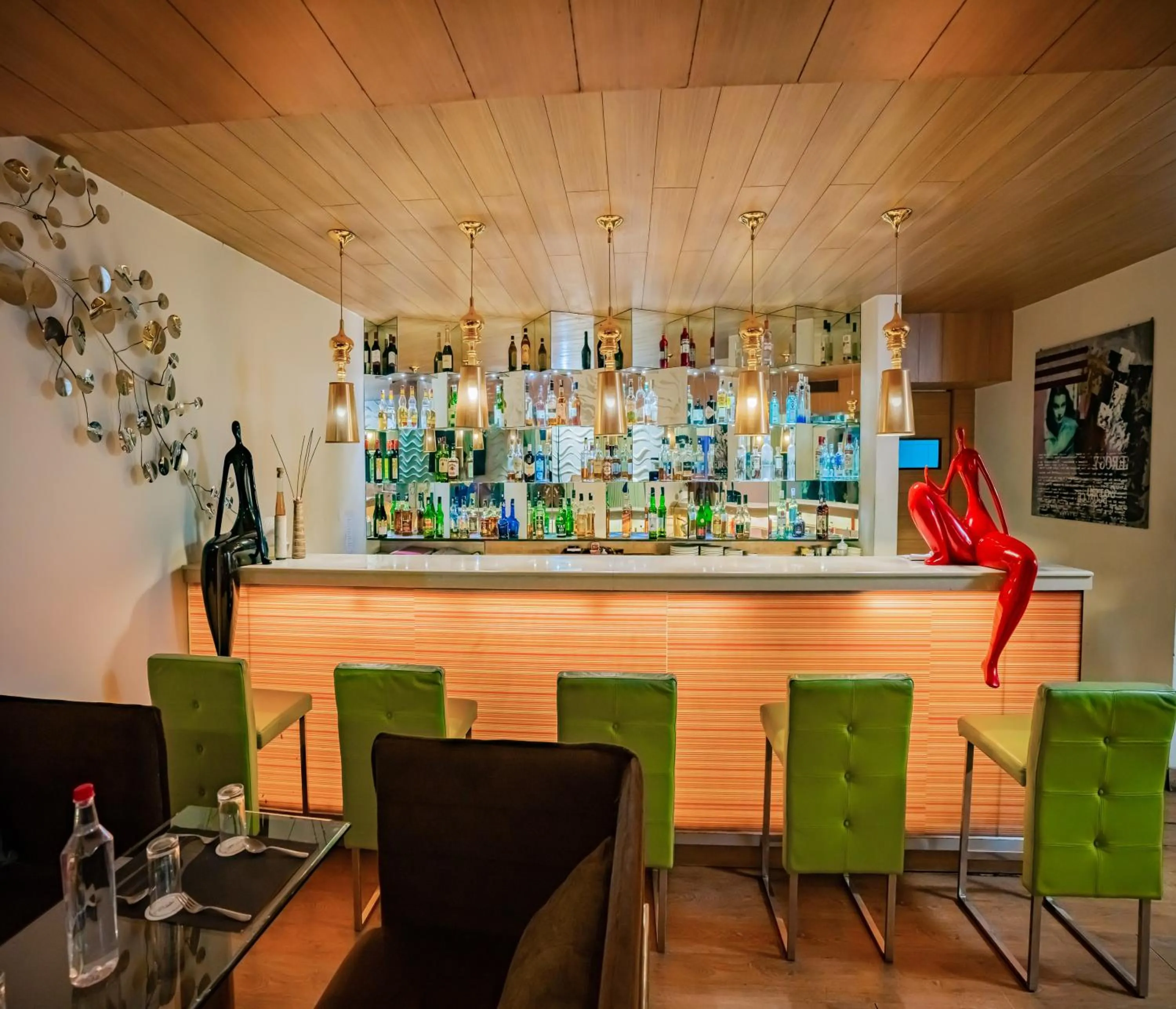 Lounge or bar in Barsana Hotel & Resort Siliguri