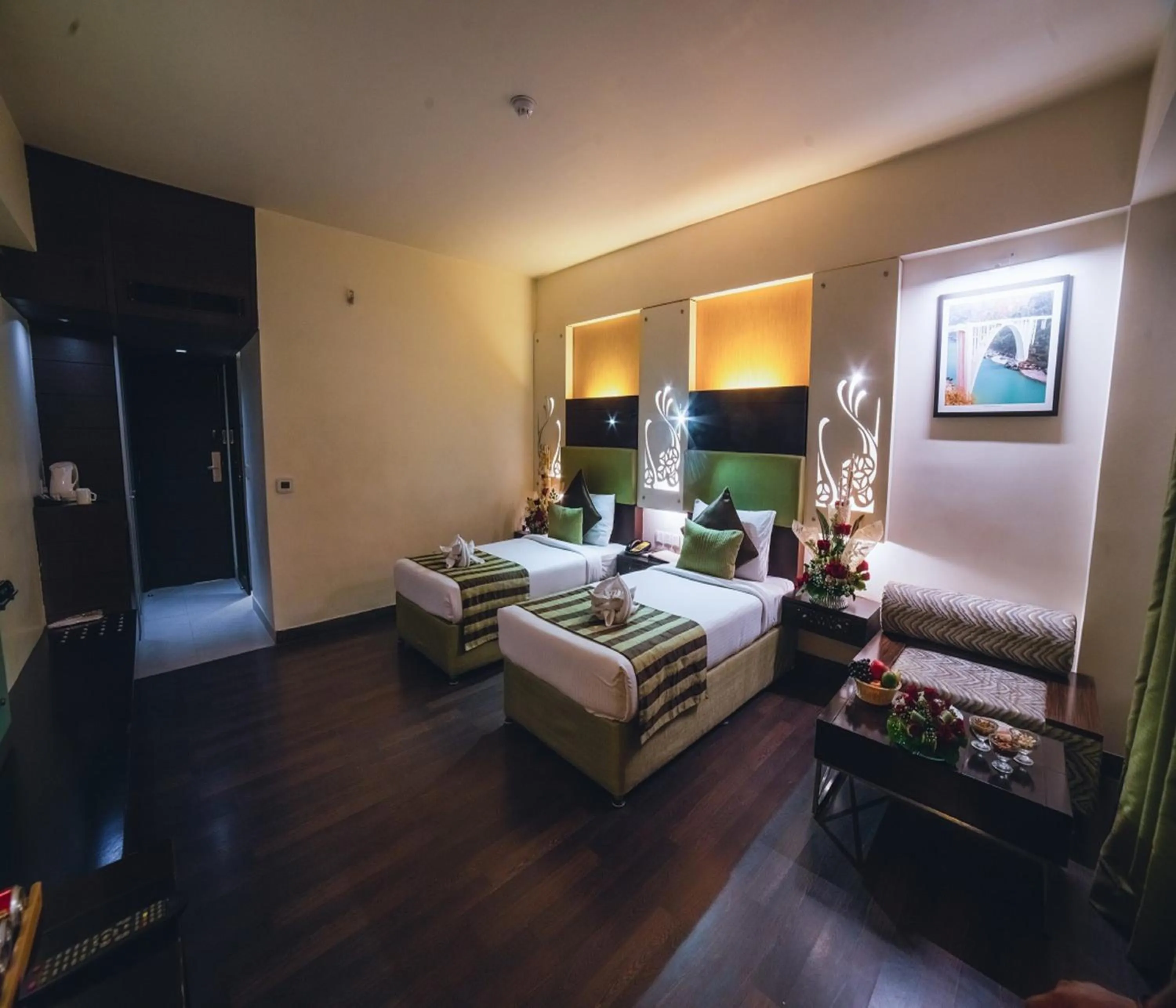 Bed in Barsana Hotel & Resort Siliguri