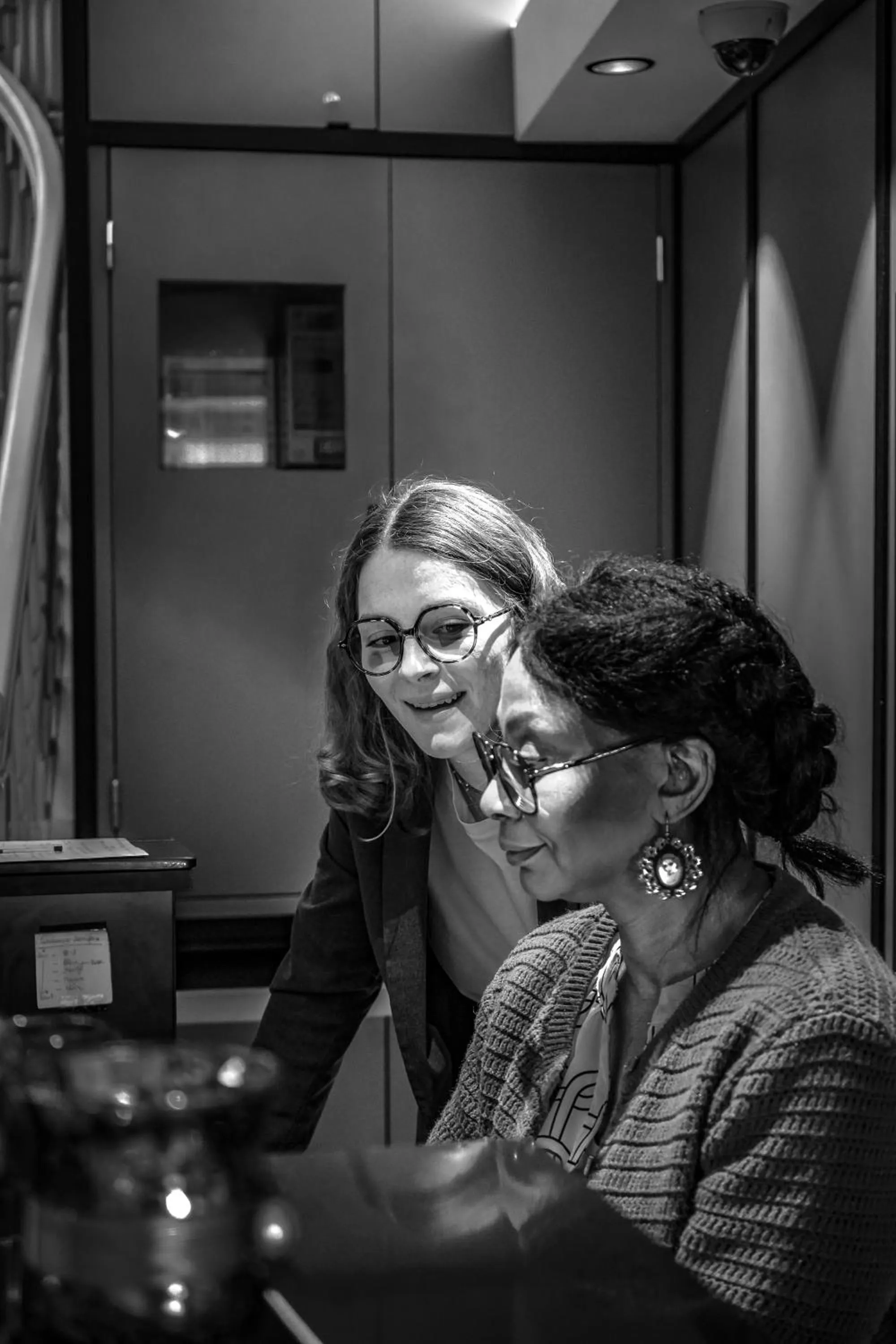 Lobby or reception in Grand Hotel de la Gare, Angers
