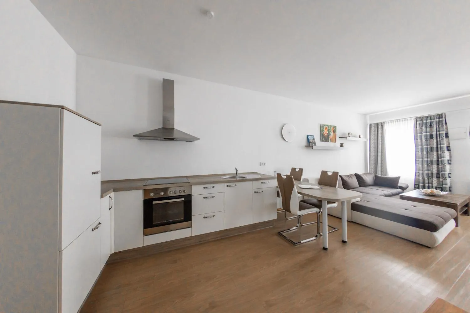 Kitchen or kitchenette in Hotel Freischütz Apartments