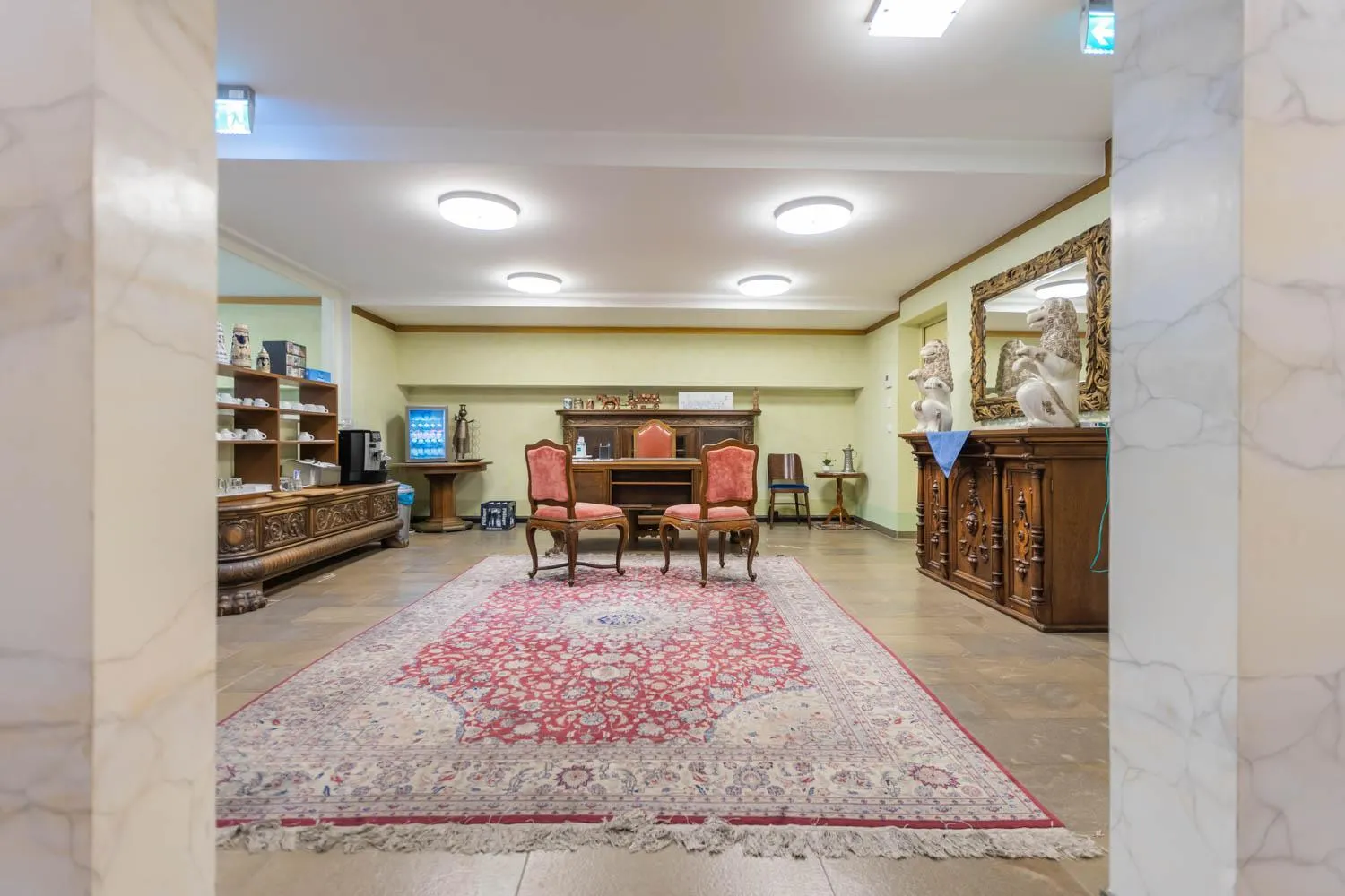 Lobby or reception in Hotel Freischütz Apartments