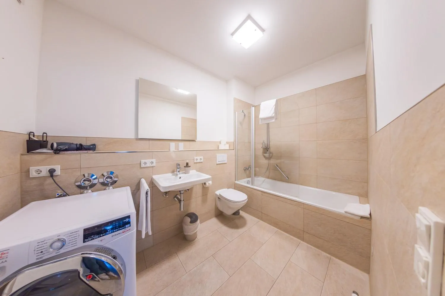 Shower in Hotel Freischütz Apartments