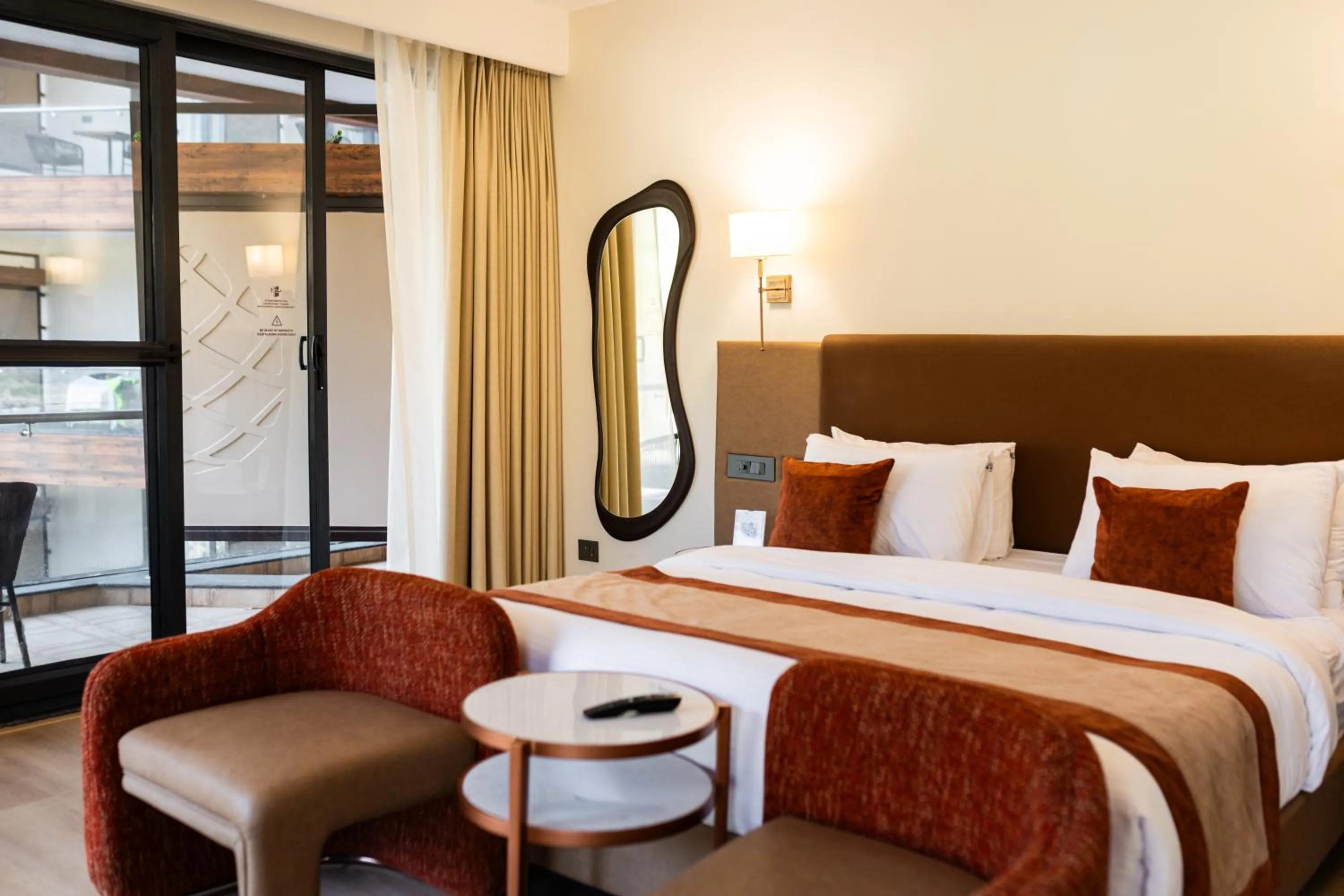 Bedroom, Bed in Antalya By Divine Ganga Cottage