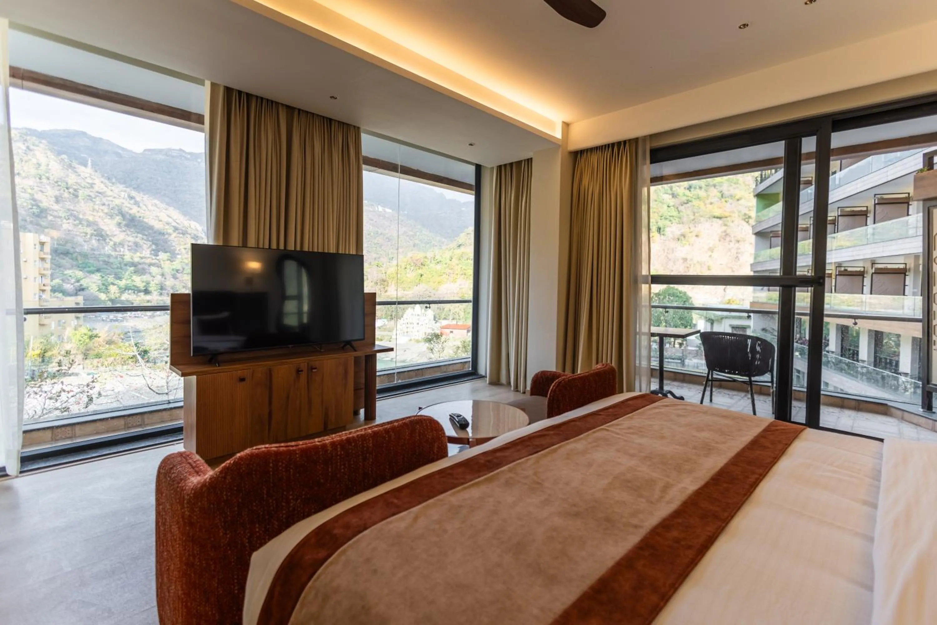 View (from property/room), Bed in Antalya By Divine Ganga Cottage