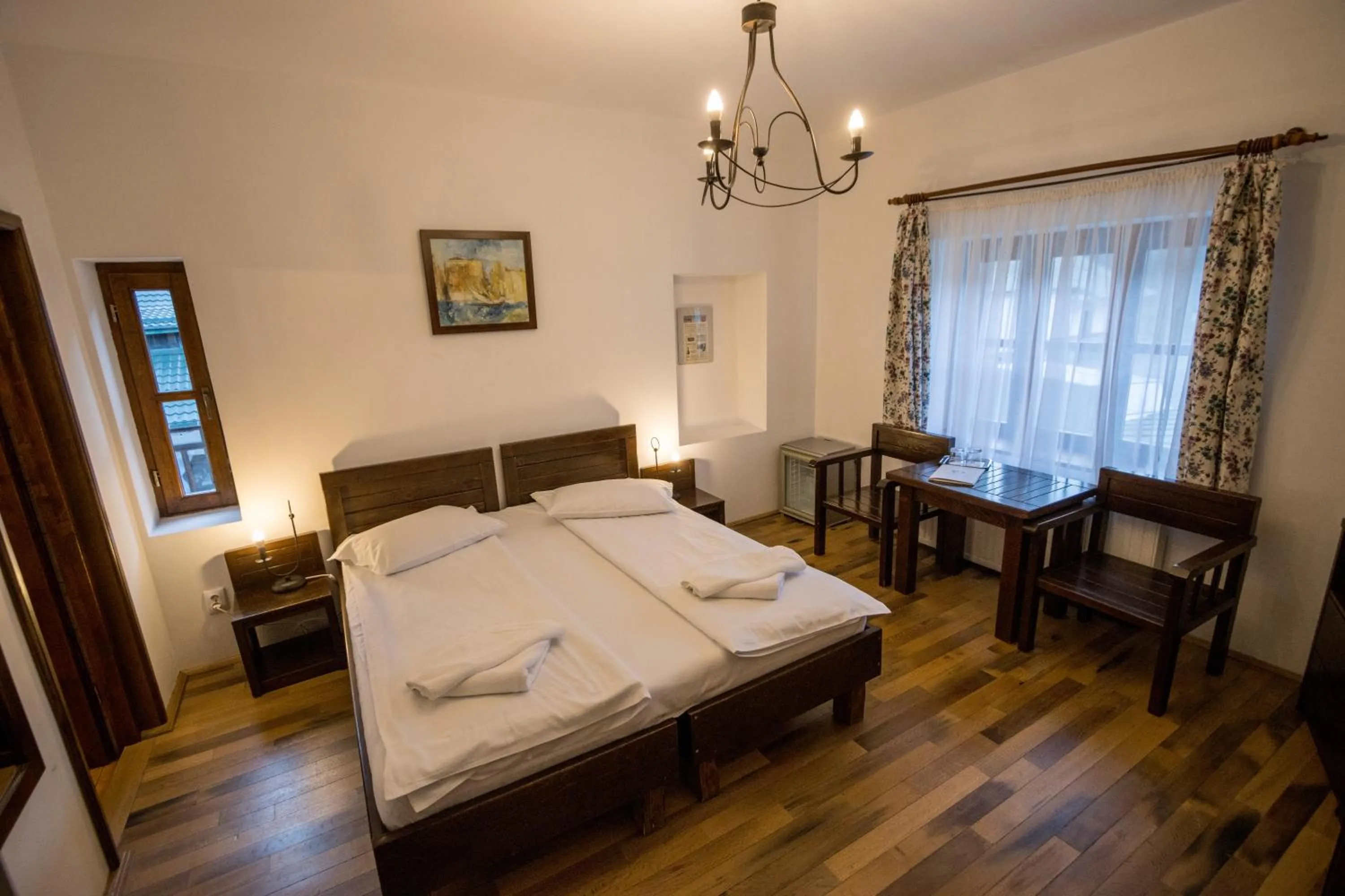 Photo of the whole room, Bed in Pensiunea Rhein