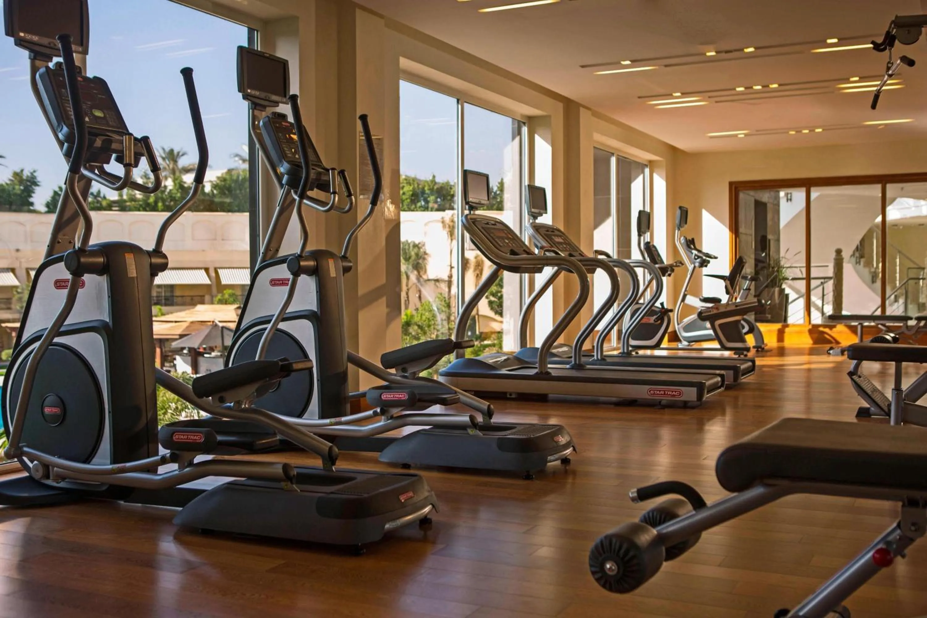 Fitness centre/facilities in Renaissance Cairo Mirage City Hotel