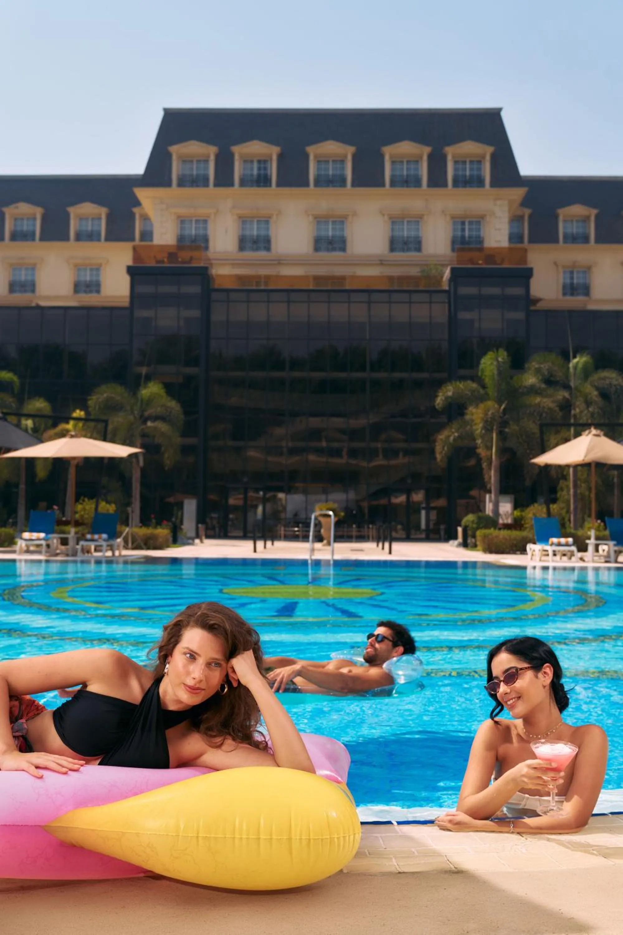 Swimming pool in Renaissance Cairo Mirage City Hotel