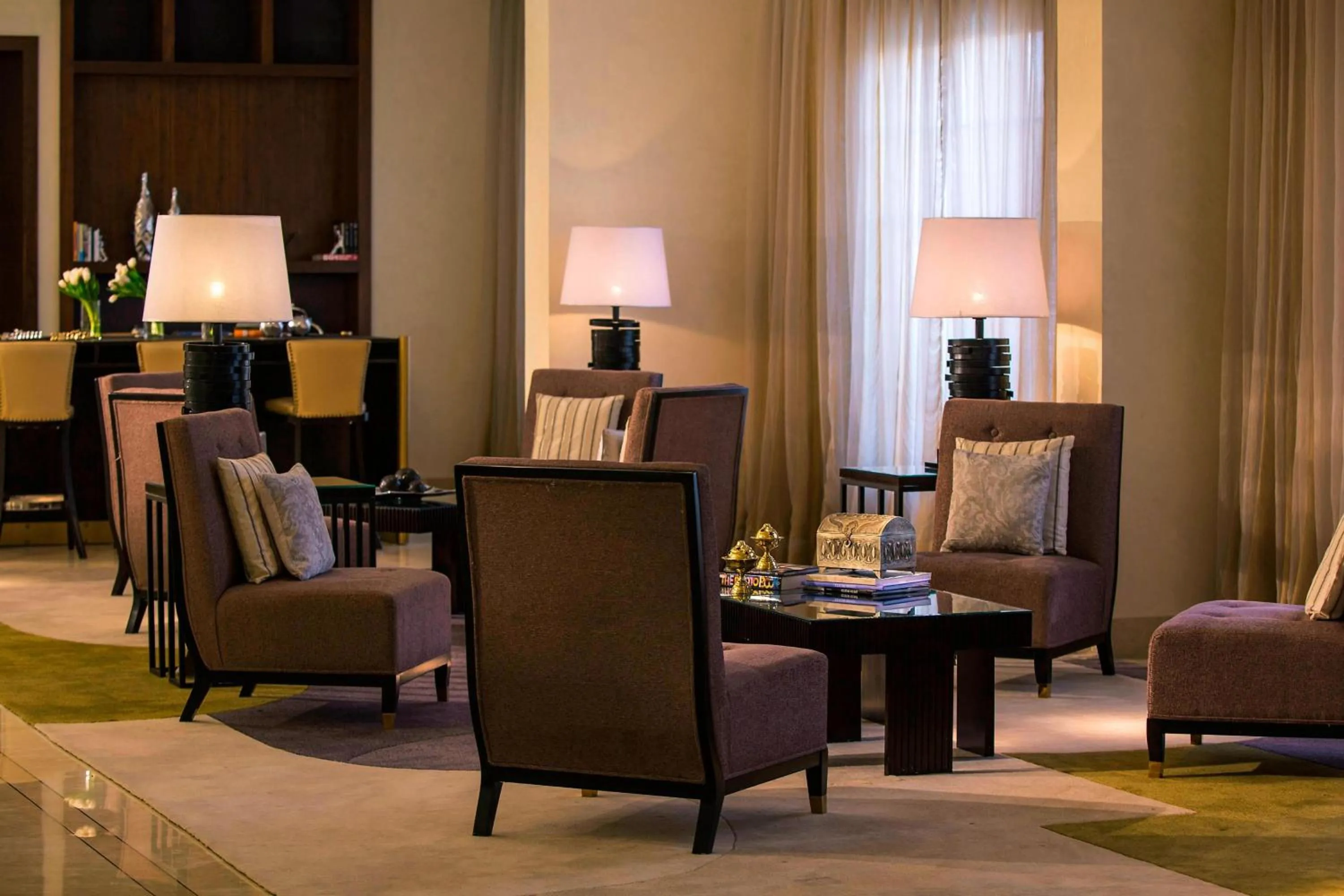 Lobby or reception in Renaissance Cairo Mirage City Hotel