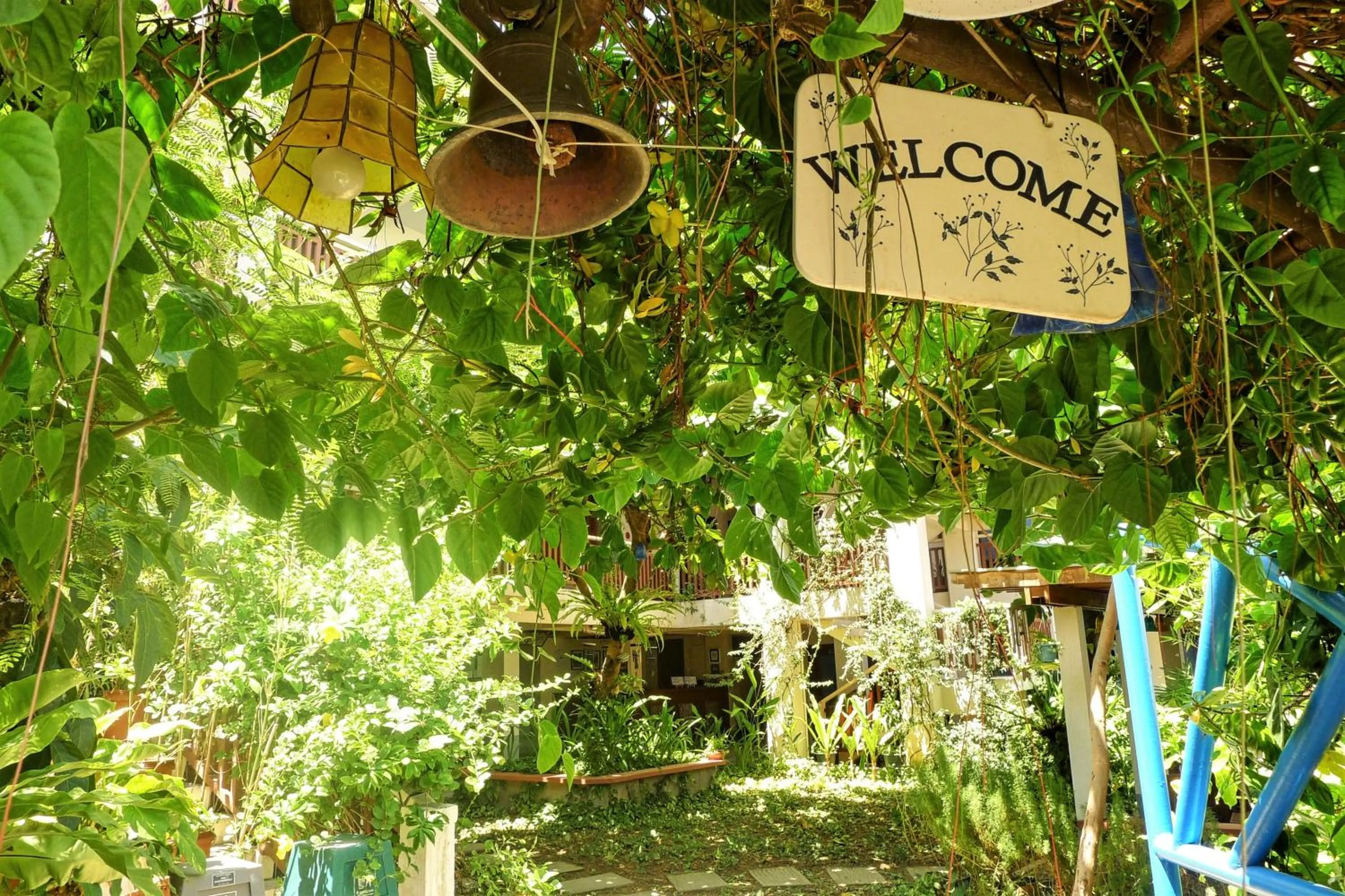 Facade/entrance in Agos Boracay Rooms + Beds