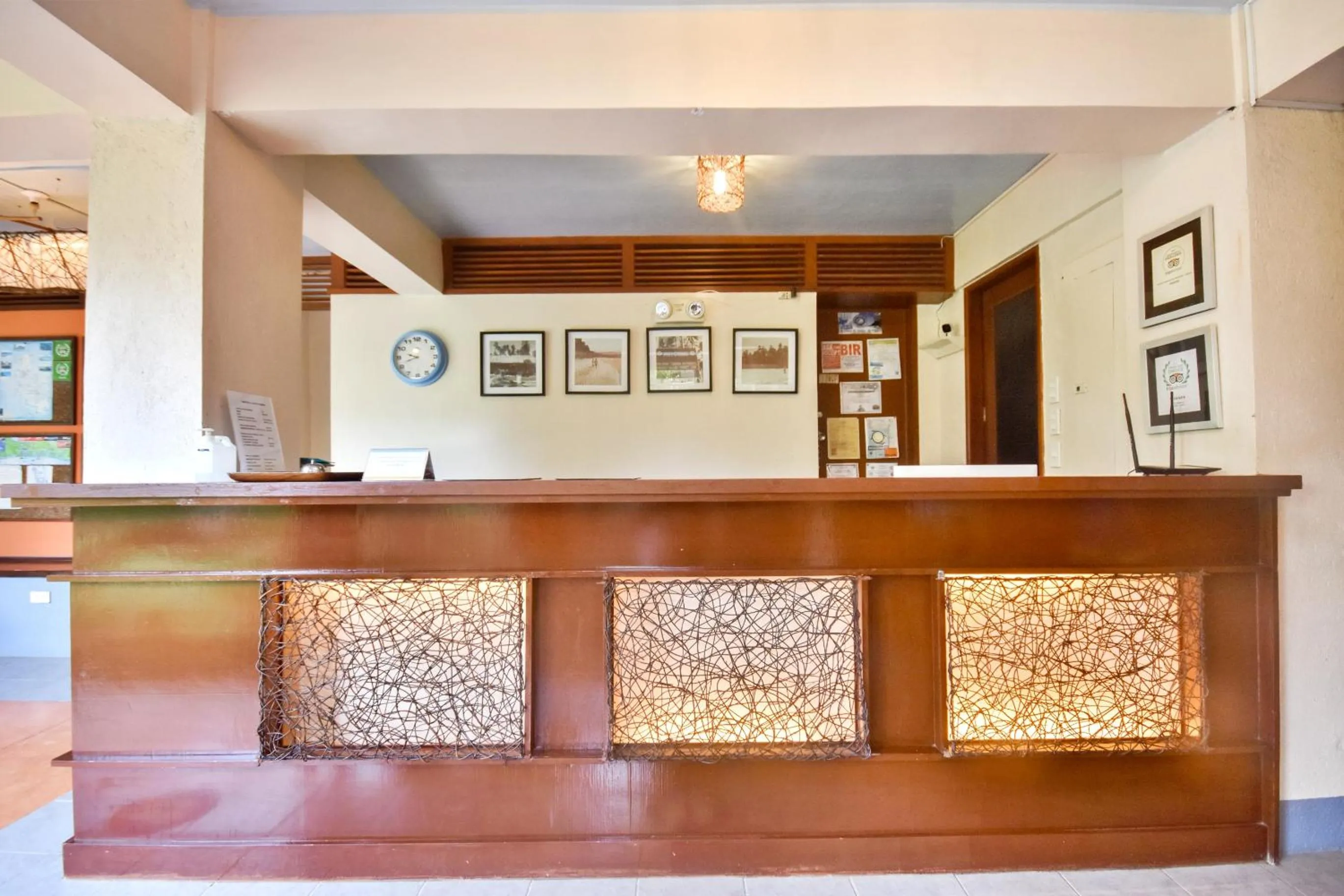 Lobby or reception in Agos Boracay Rooms + Beds