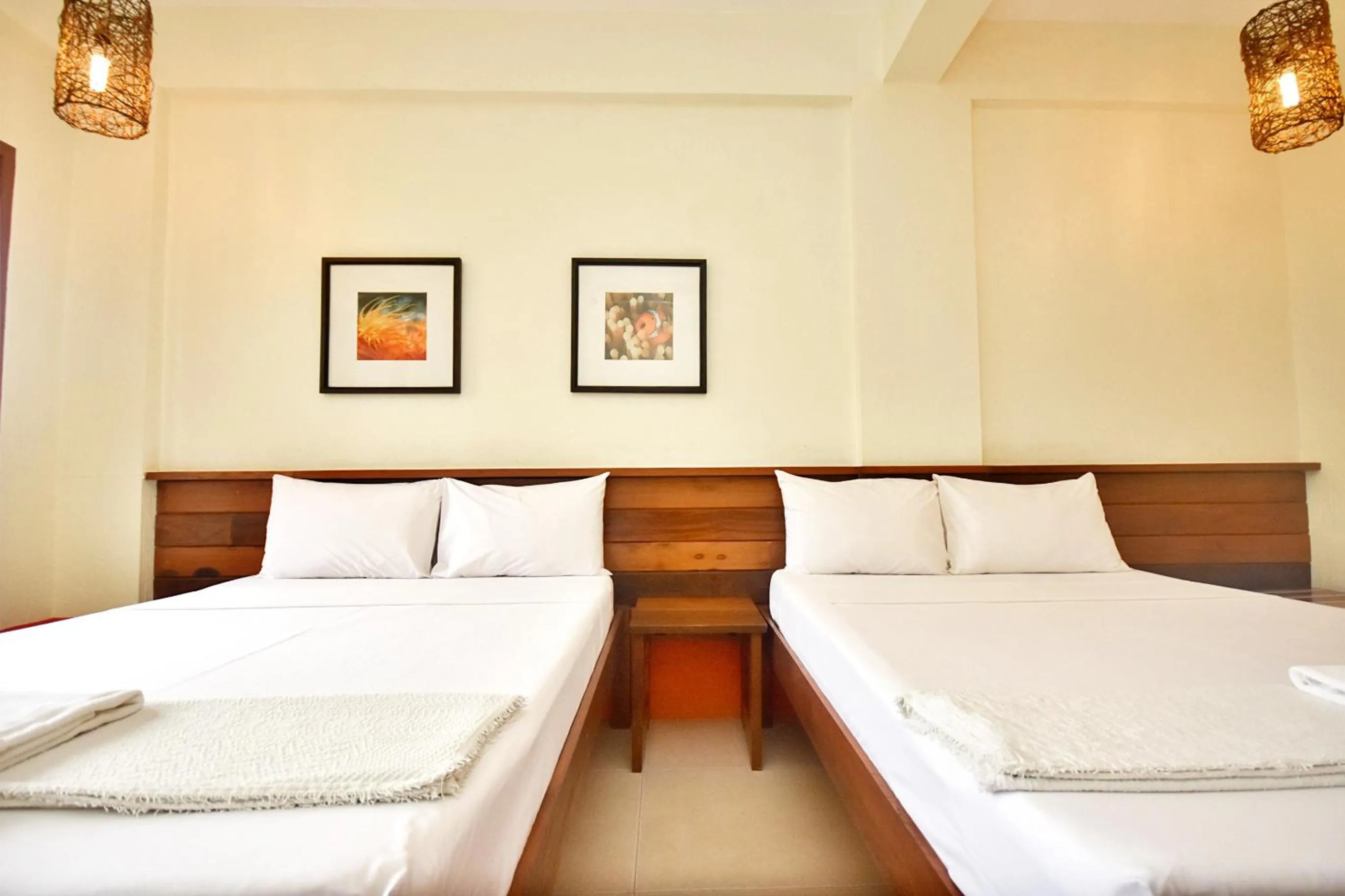 Bedroom, Bed in Agos Boracay Rooms + Beds