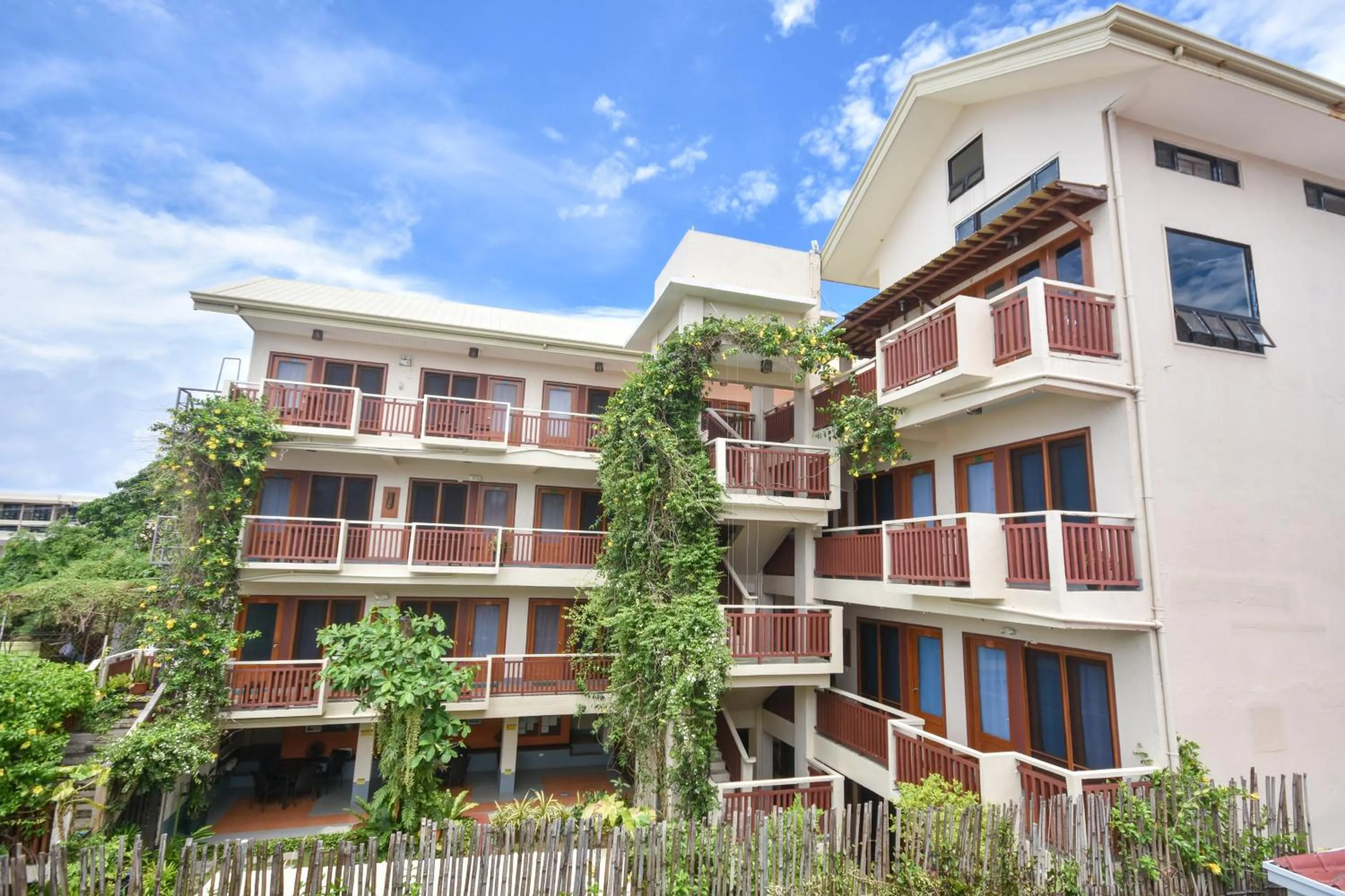 Property building in Agos Boracay Rooms + Beds