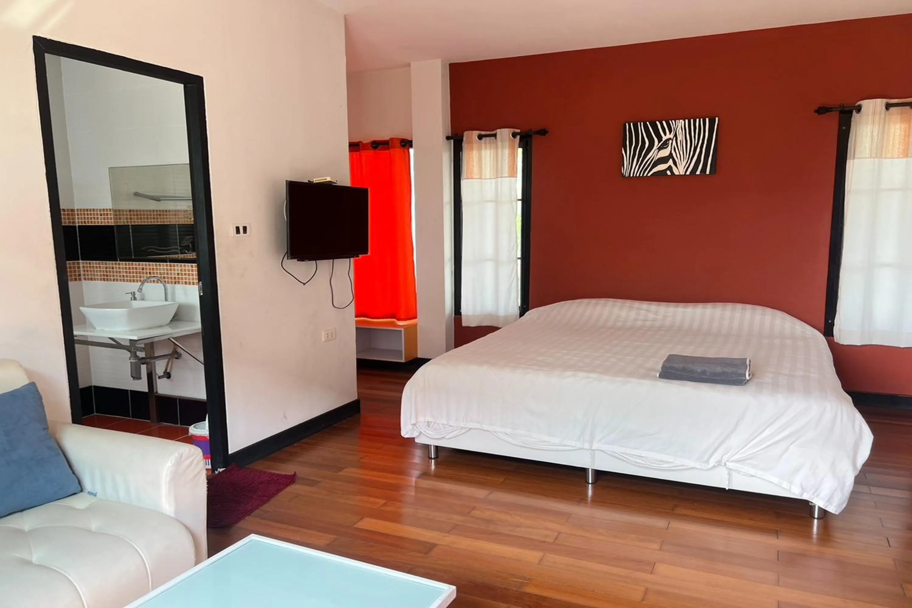 Bedroom, Bed in BKL Pool Villa Pattaya