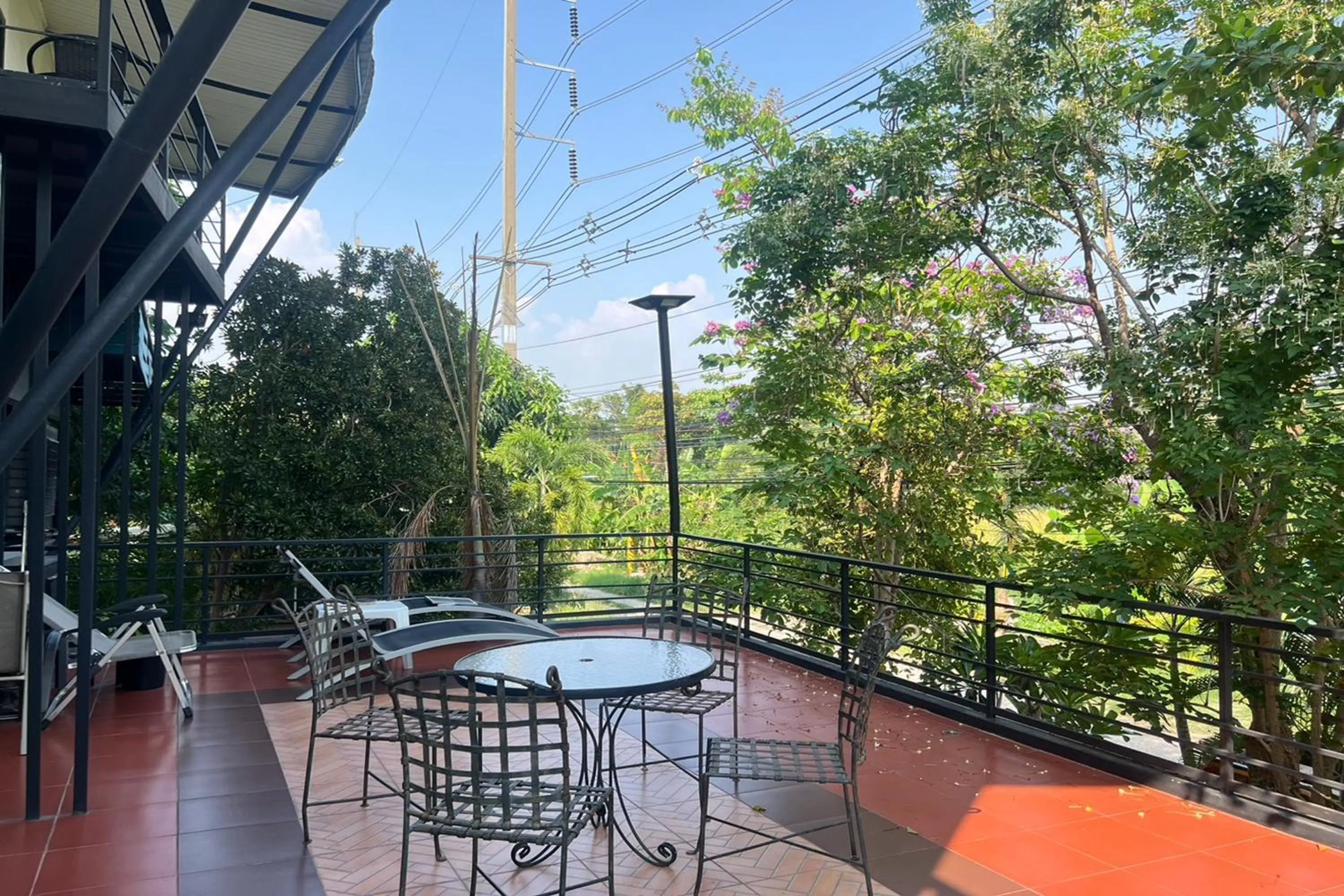 Balcony/Terrace in BKL Pool Villa Pattaya