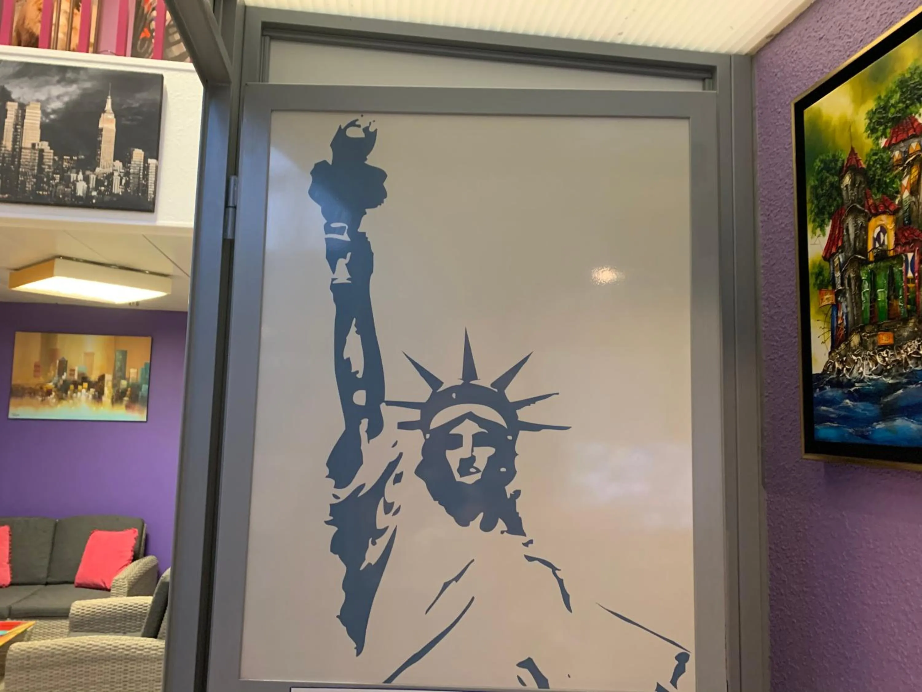 Lobby or reception in Europe Hôtel