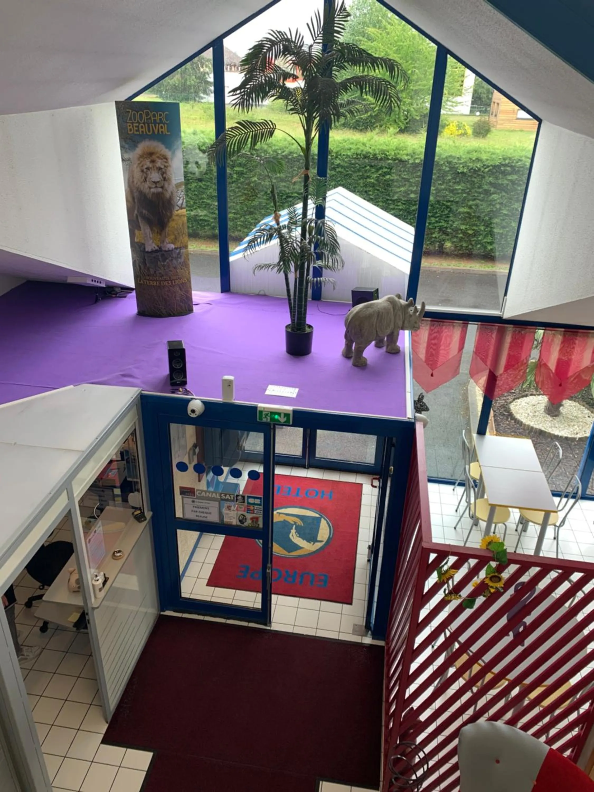 Lobby or reception in Europe Hôtel