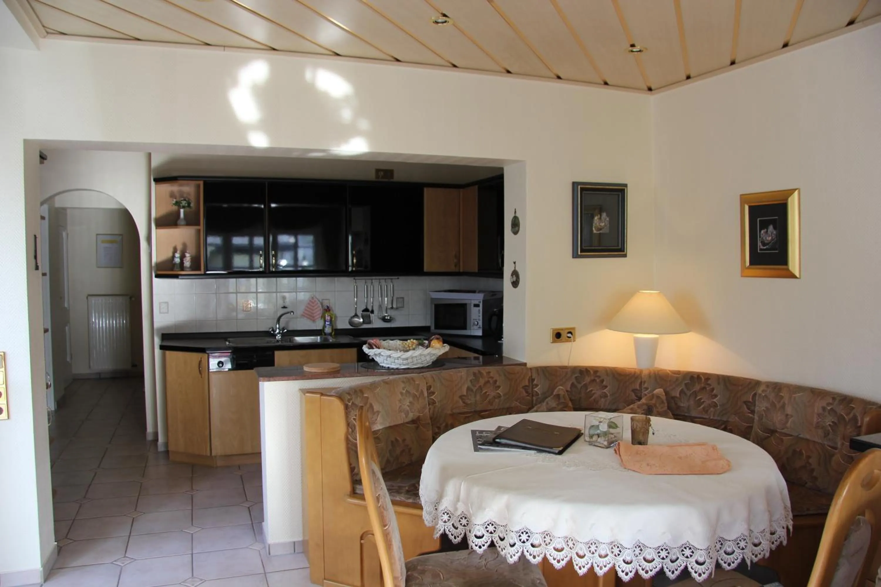 Kitchen or kitchenette in Ferienhaus Nehring