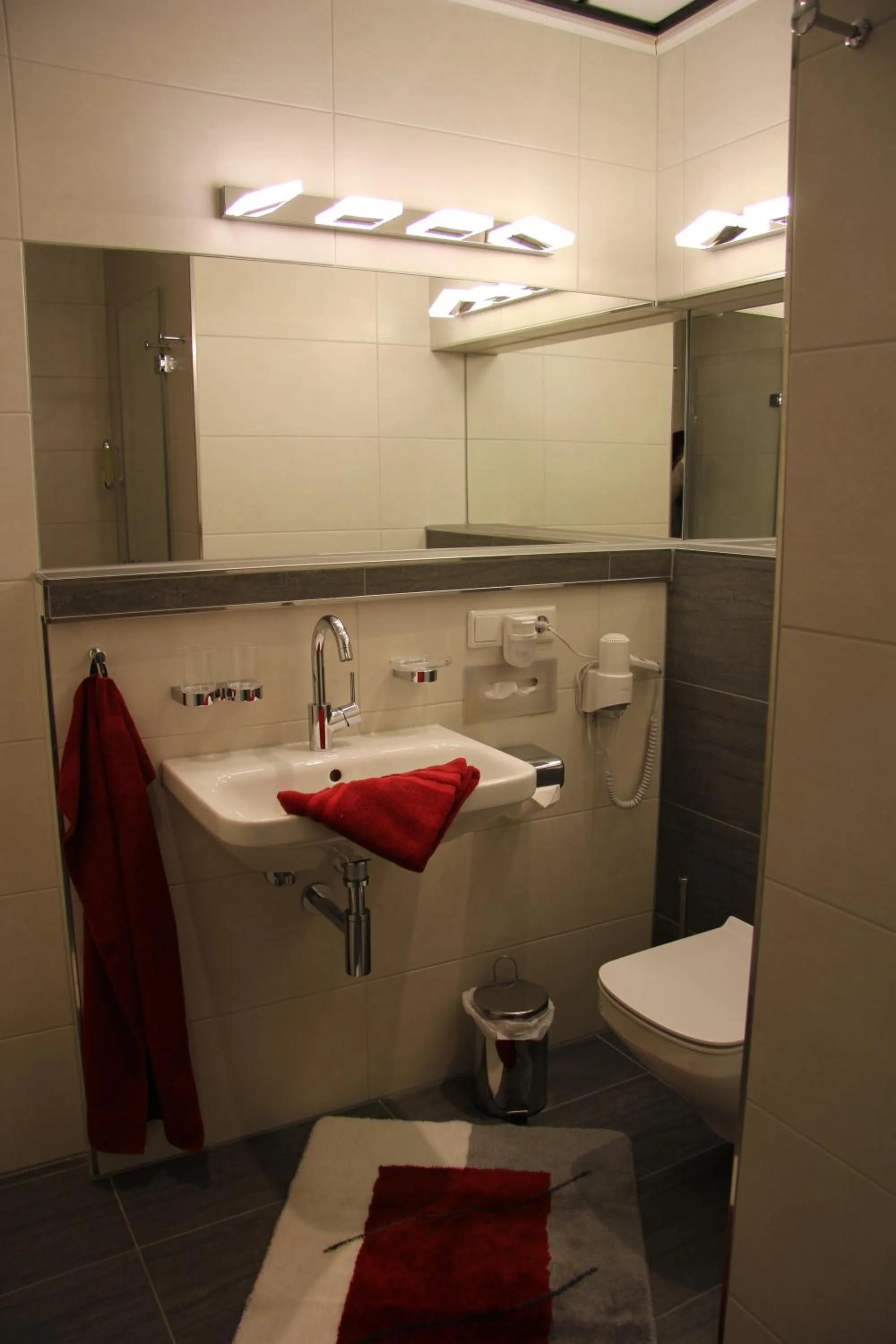 Bathroom in Ferienhaus Nehring