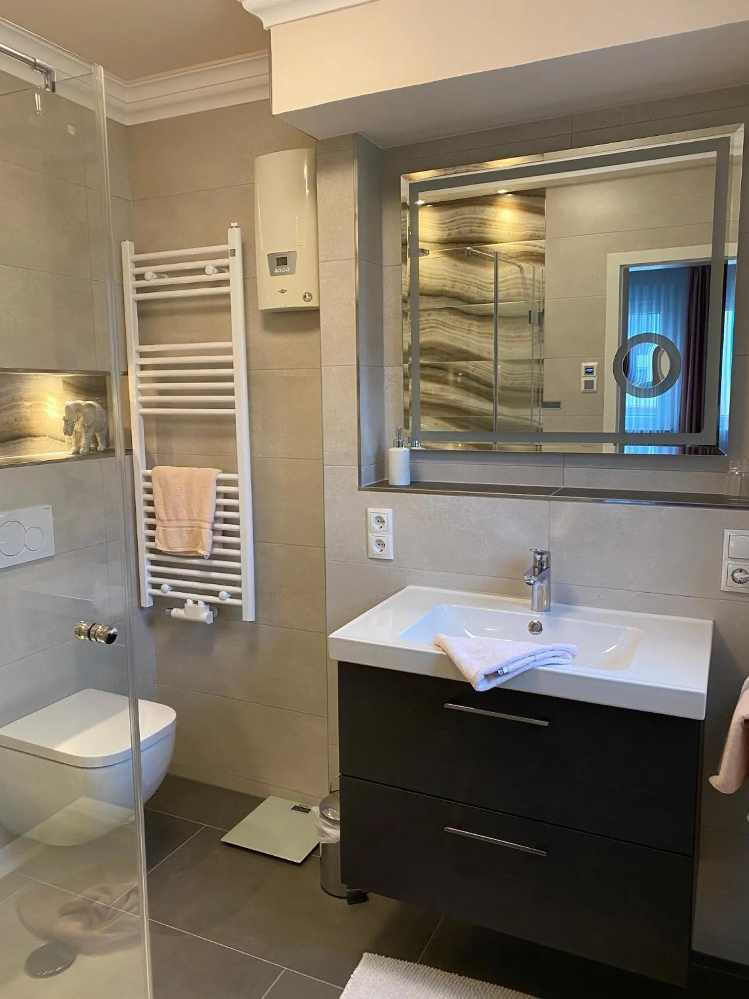 Bathroom in Ferienhaus Nehring