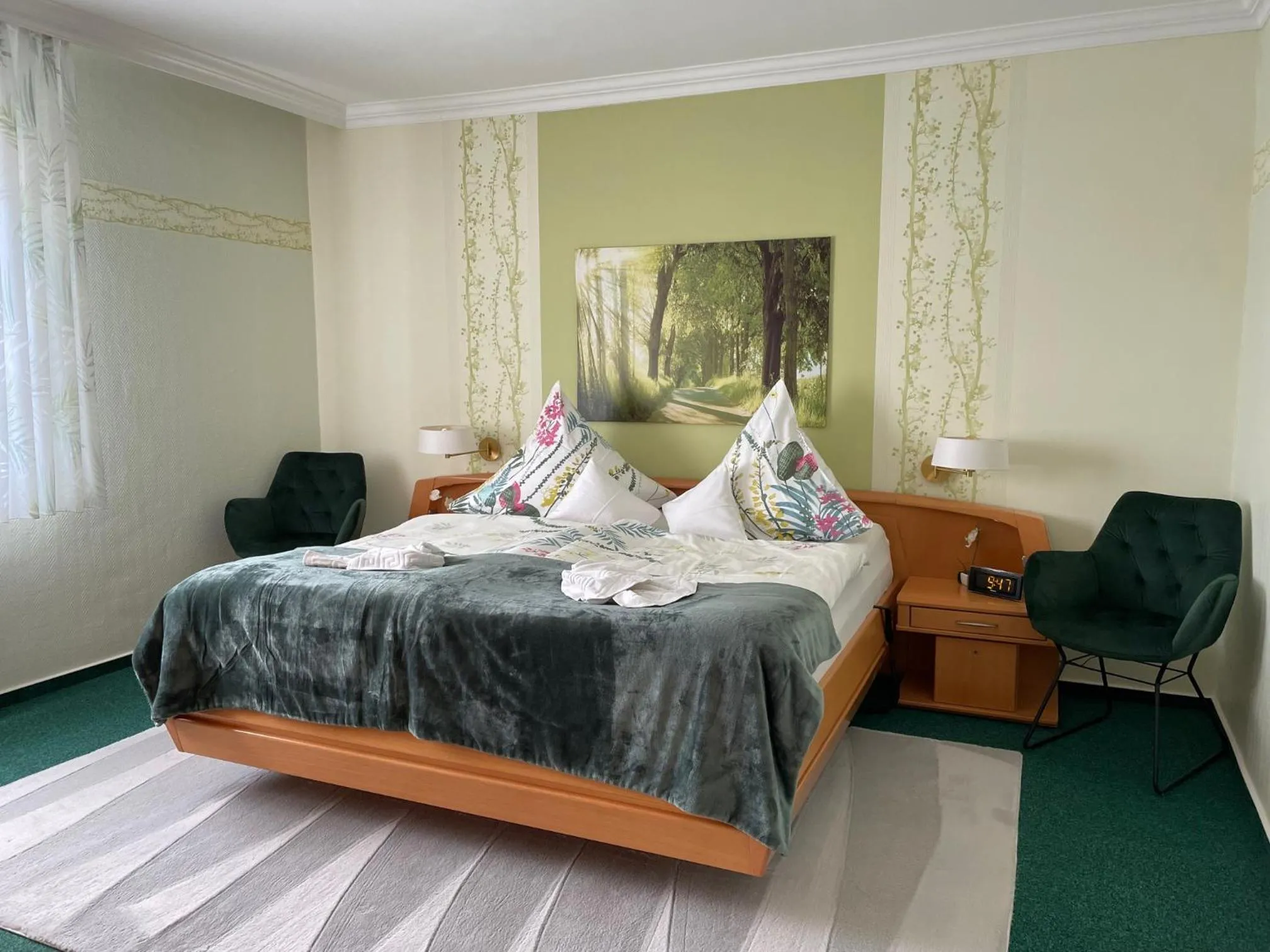 Bedroom, Bed in Ferienhaus Nehring