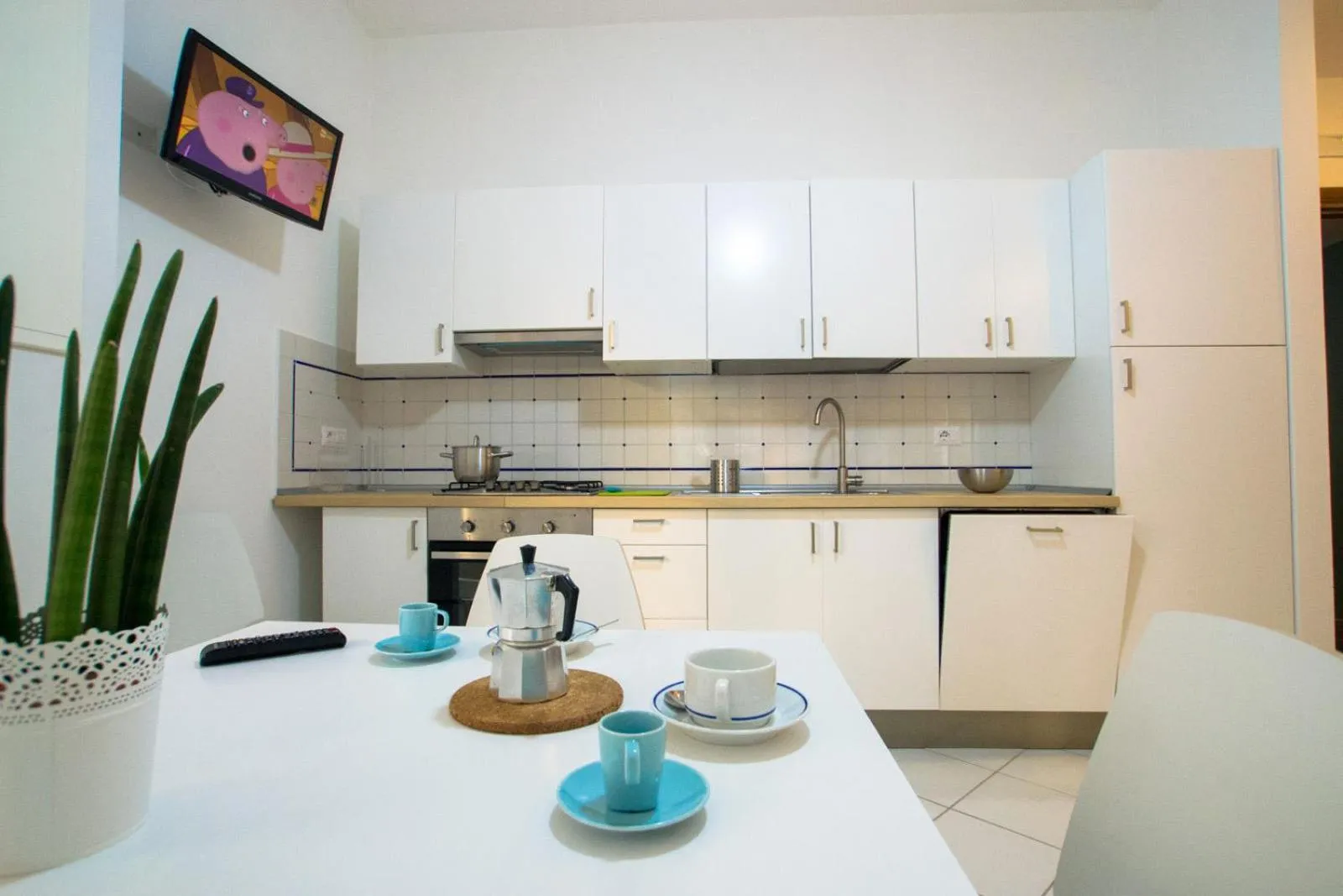 Kitchen or kitchenette in Casa Vacanze Maiori