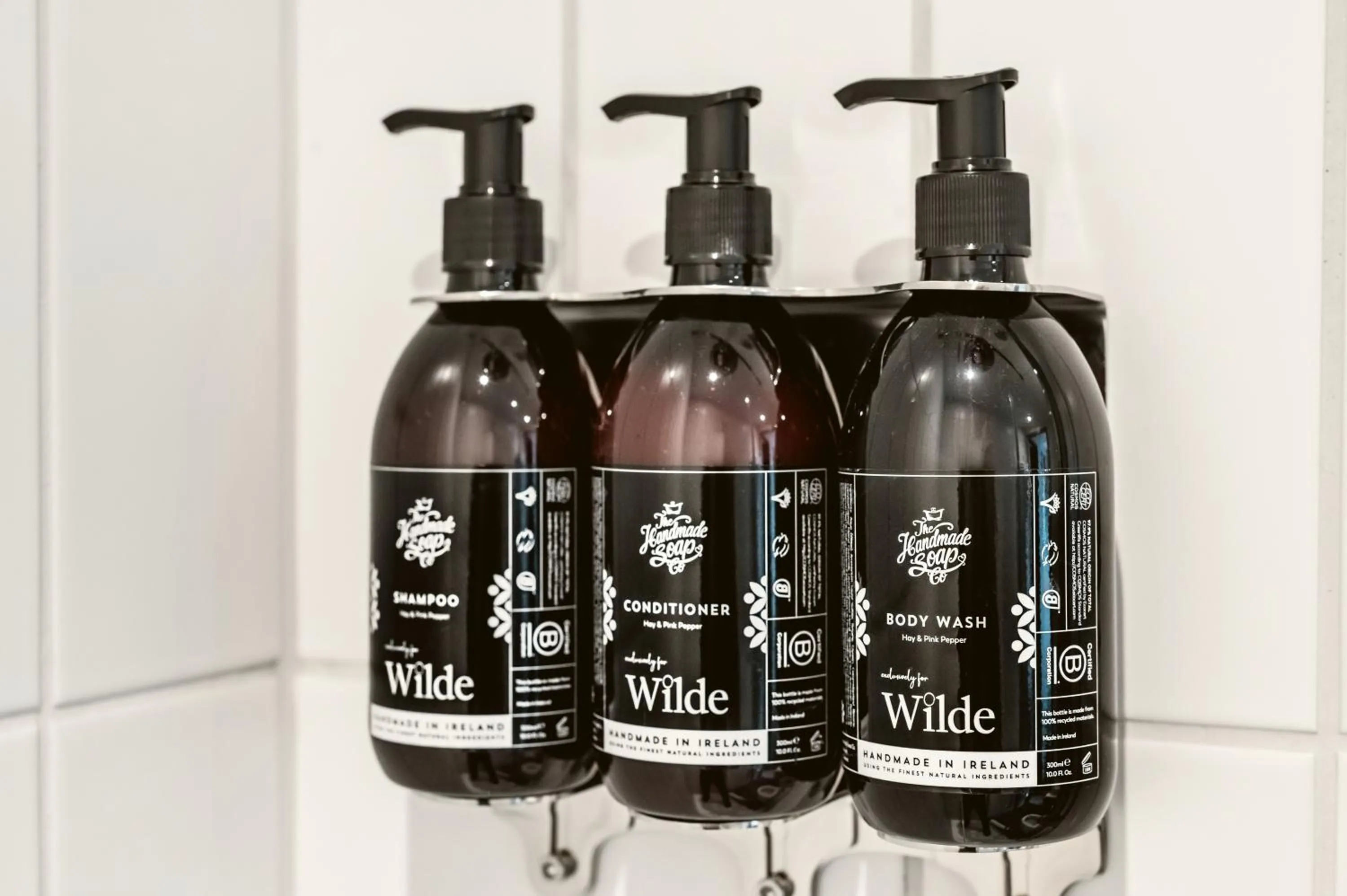 Shower in Wilde Aparthotels Edinburgh Grassmarket