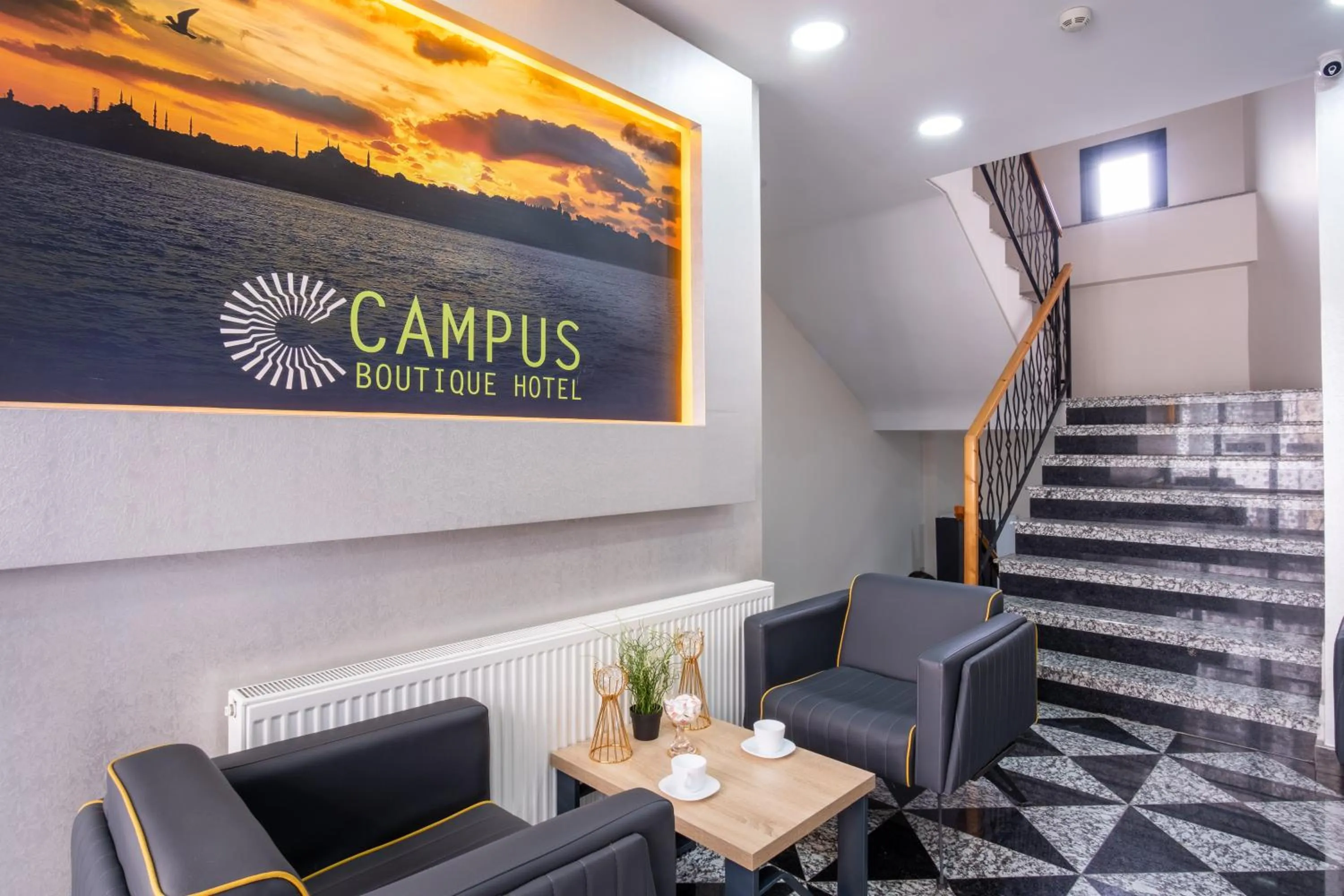 Lobby or reception in Campus Boutique Hotel