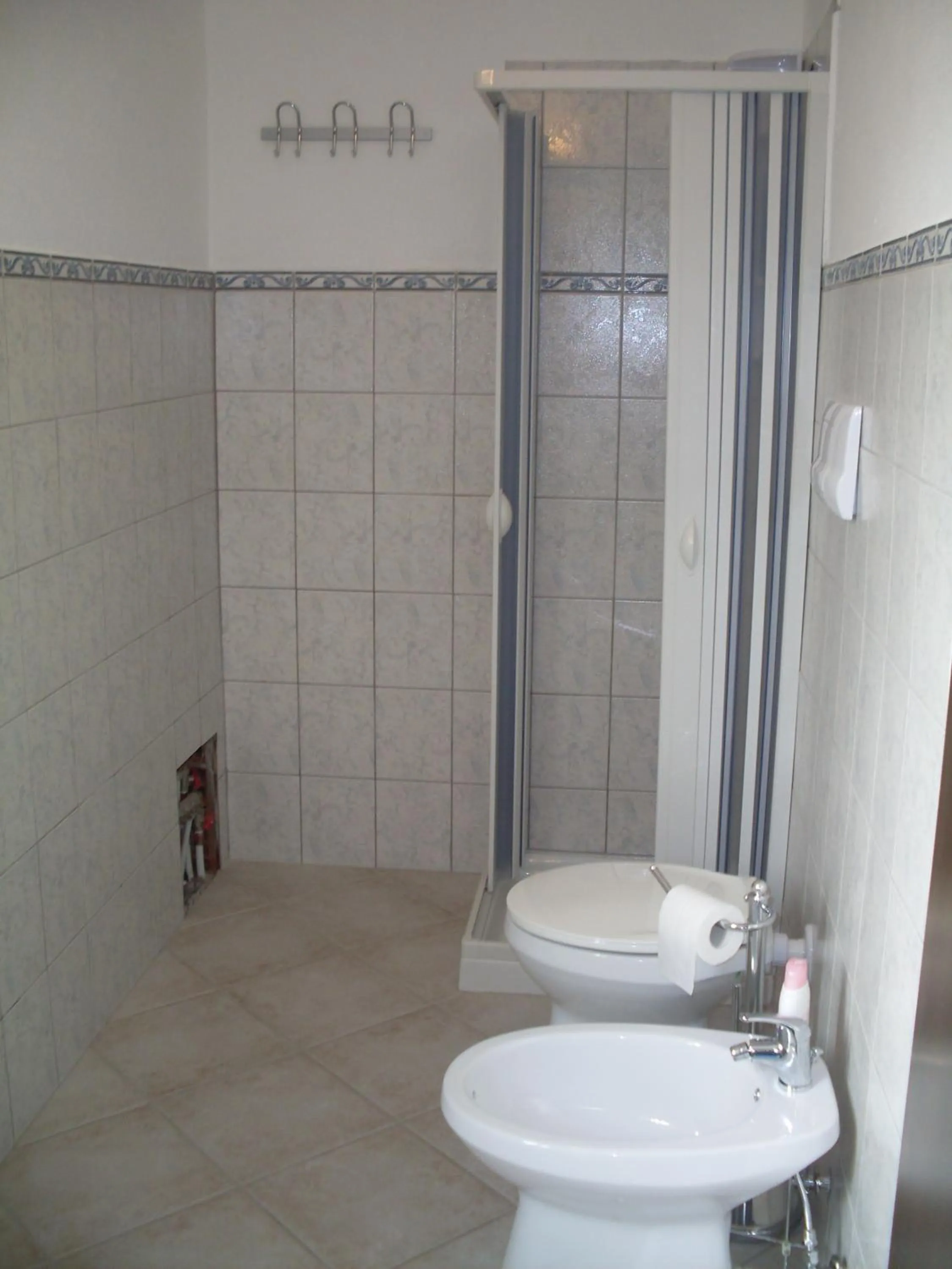 Bathroom in Affittacamere Peonia