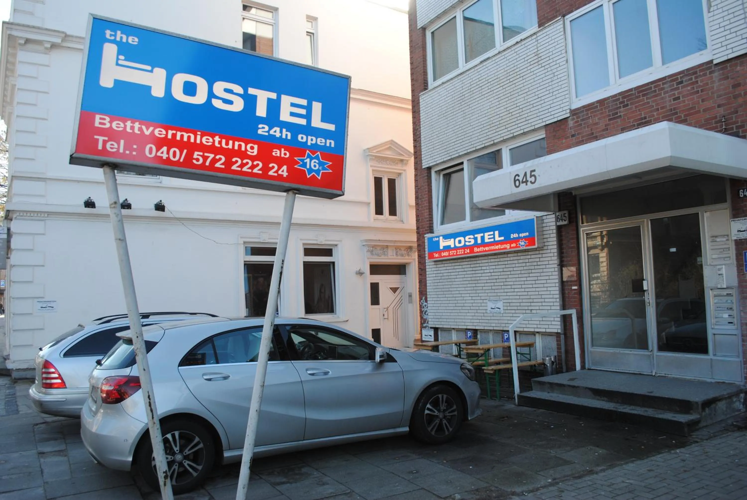 Facade/entrance in The Hostel