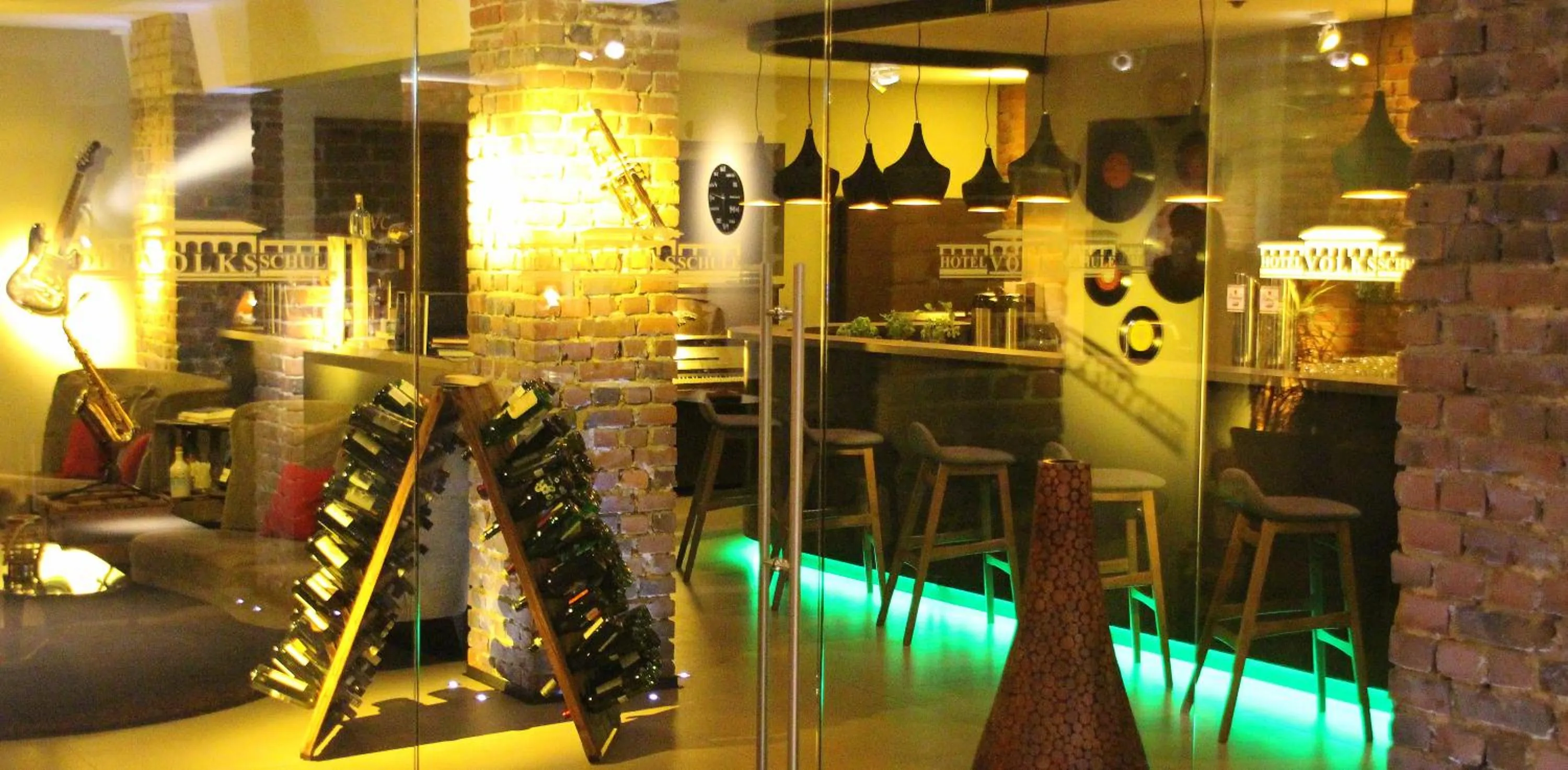 Lounge or bar in Hotel Volksschule