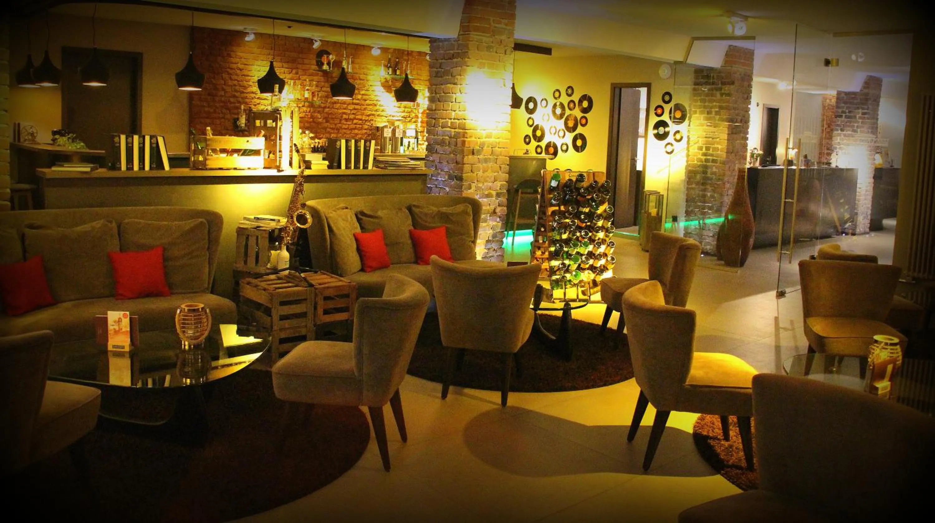 Lounge or bar in Hotel Volksschule