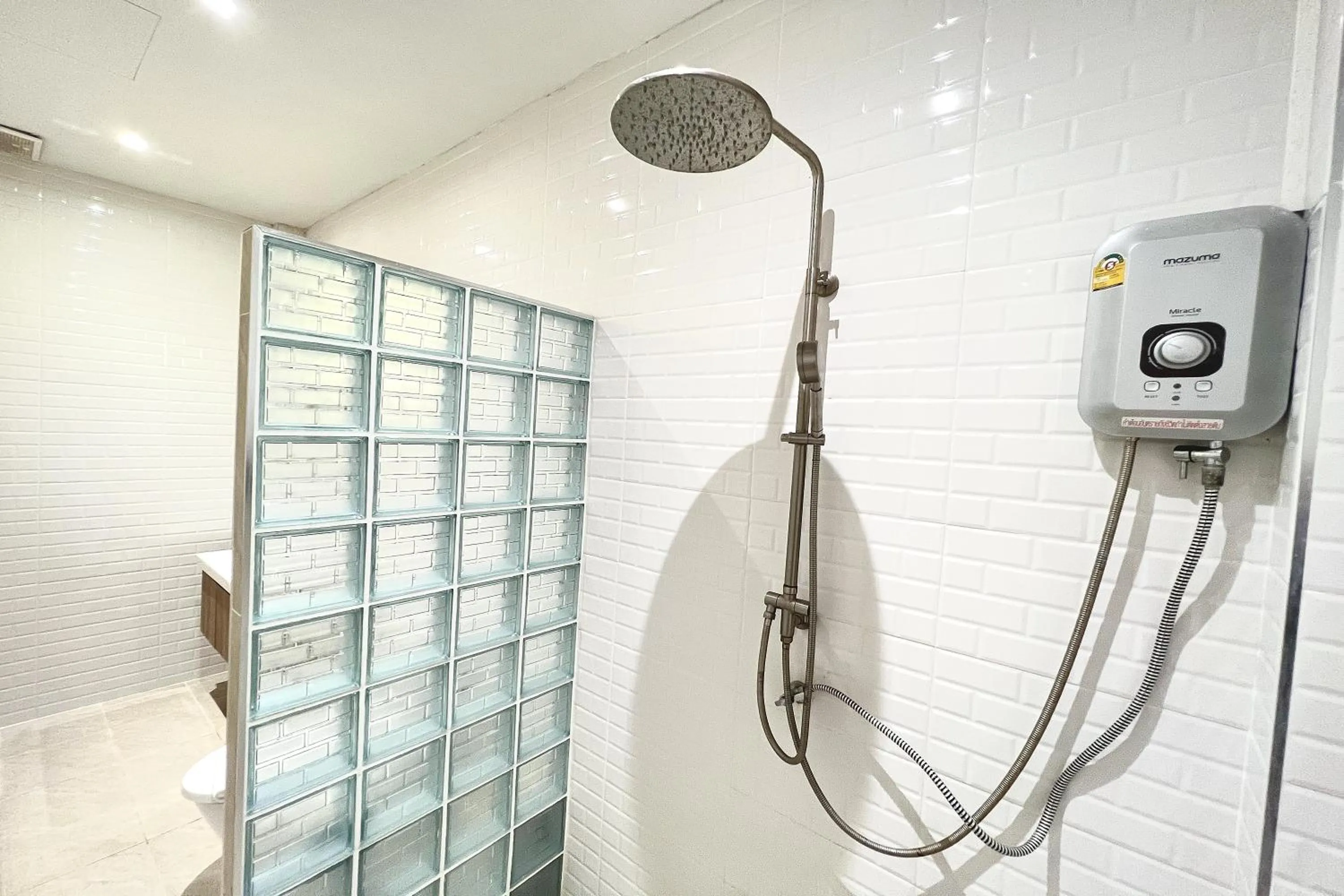 Shower in BB house & resort