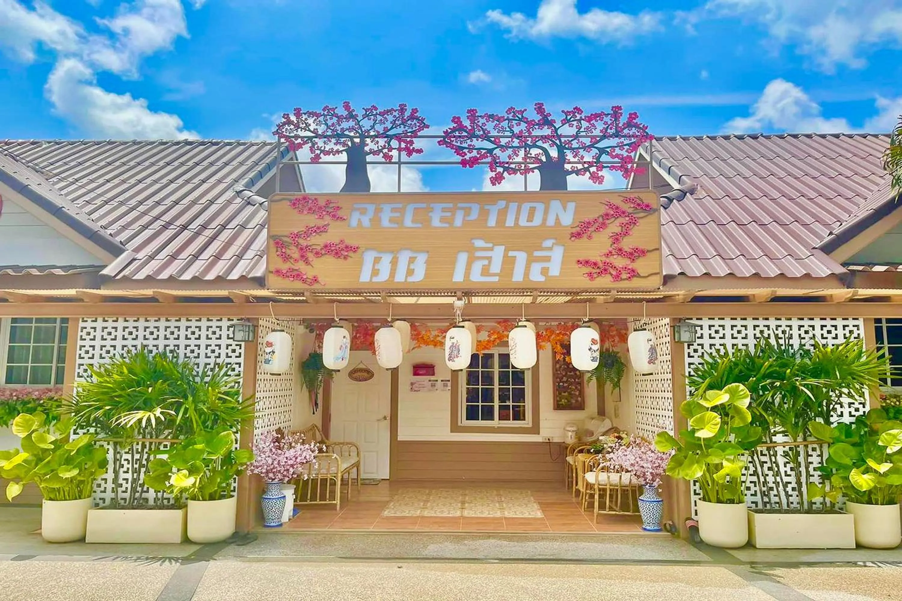 Property building in BB house & resort