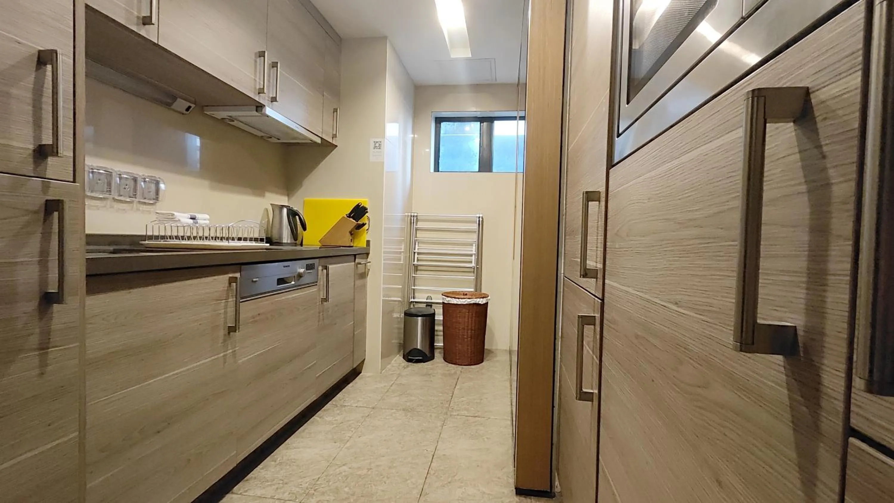 Kitchen or kitchenette in Ascott IFC Guangzhou - Free Shuttle Bus For Canton Fair