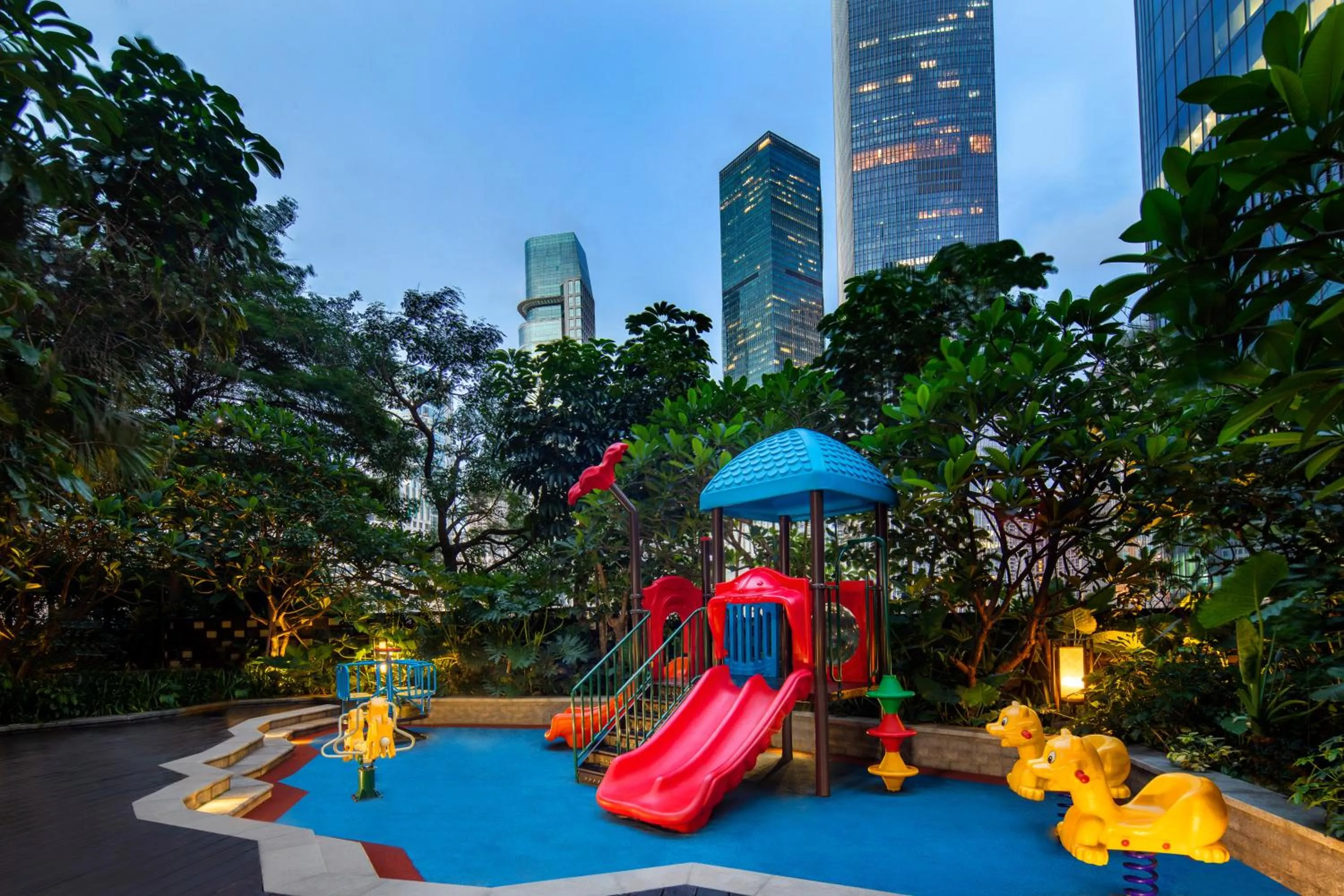 Children play ground in Ascott IFC Guangzhou - Free Shuttle Bus For Canton Fair