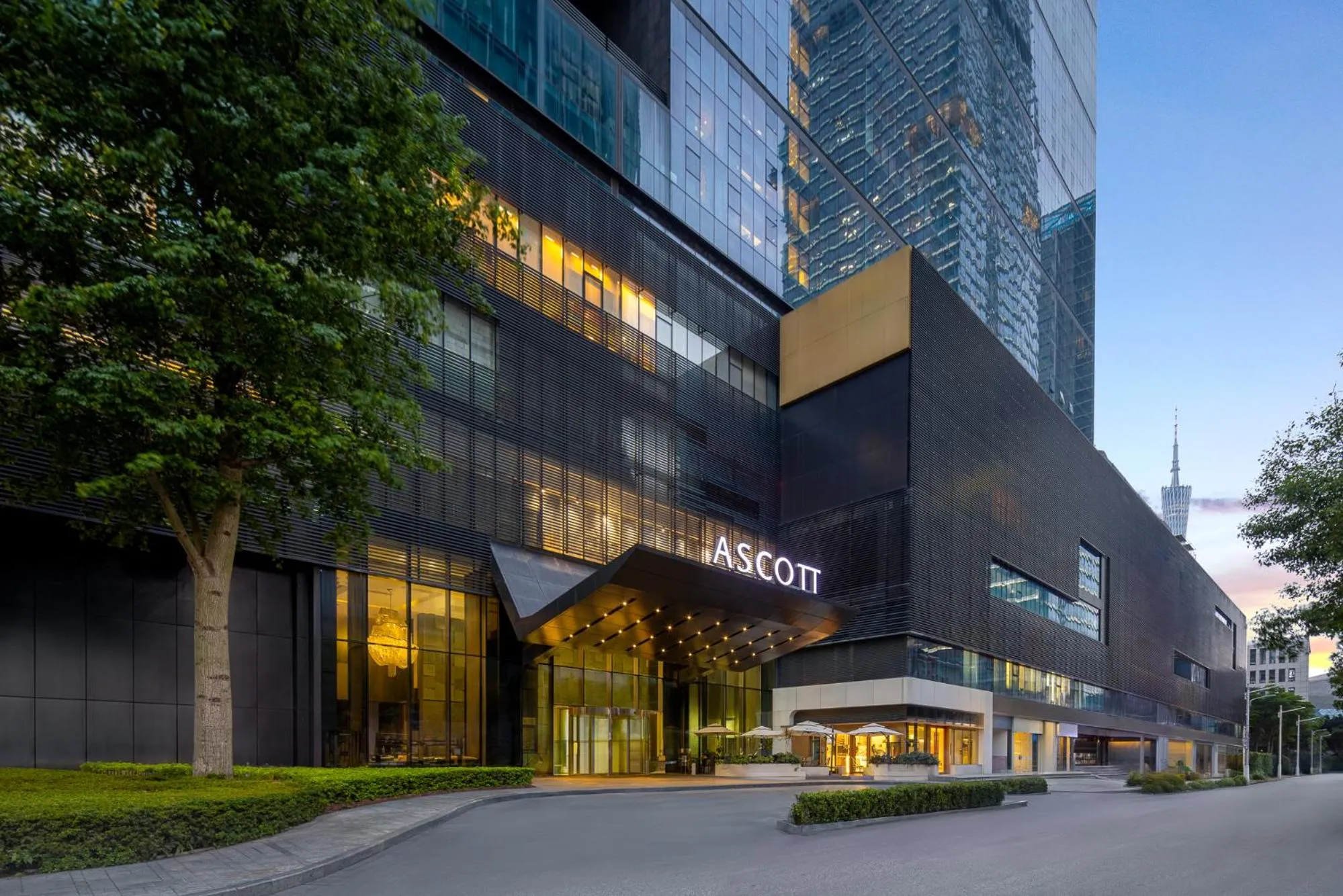 Property building in Ascott IFC Guangzhou - Free Shuttle Bus For Canton Fair