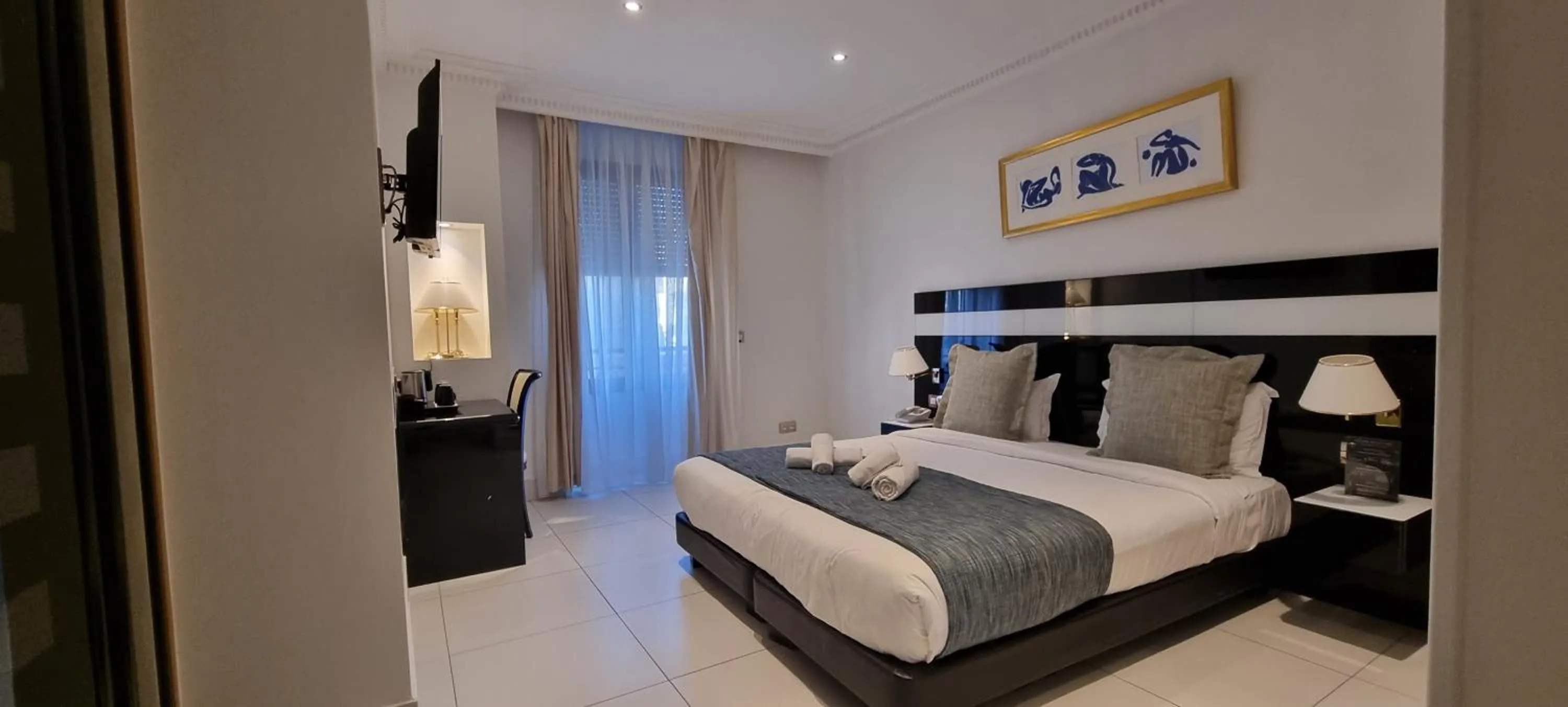 Bedroom, Bed in Hotel Aston La Scala