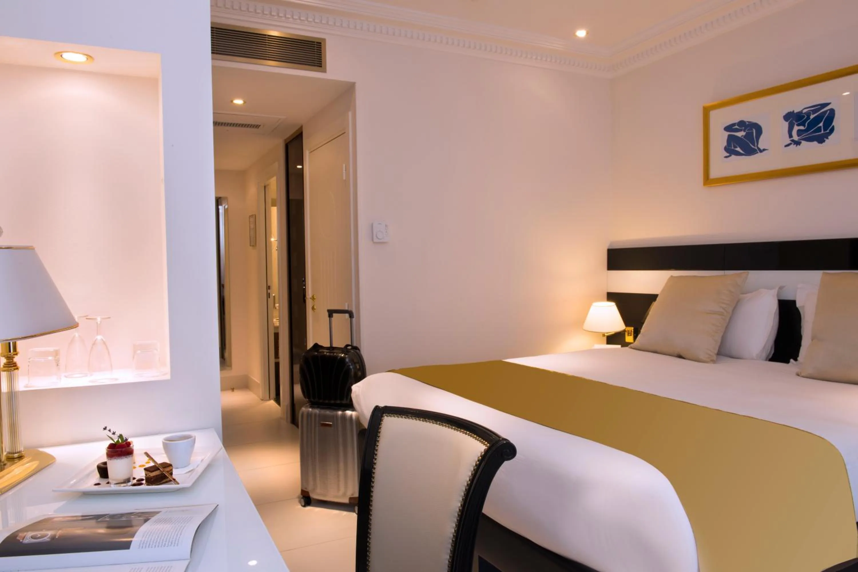 Bedroom, Bed in Hotel Aston La Scala