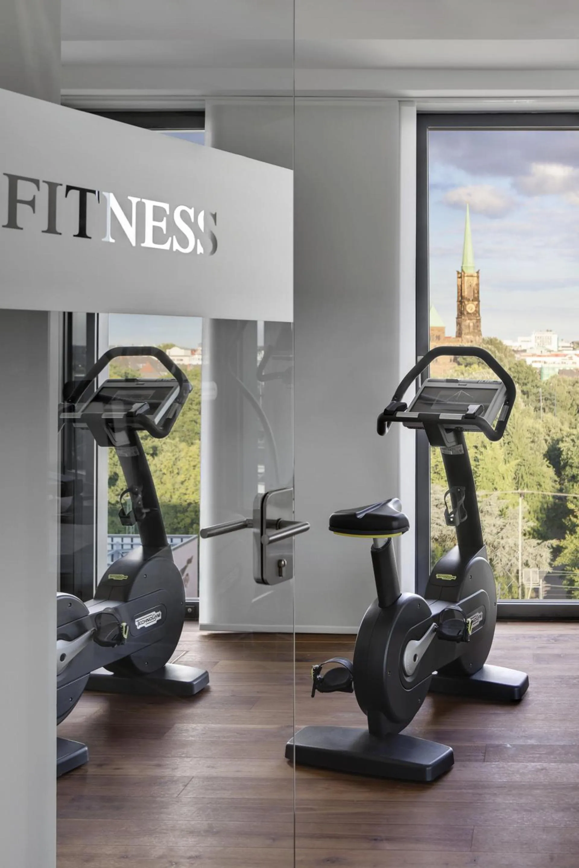 Fitness centre/facilities in Steigenberger Hotel Bremen