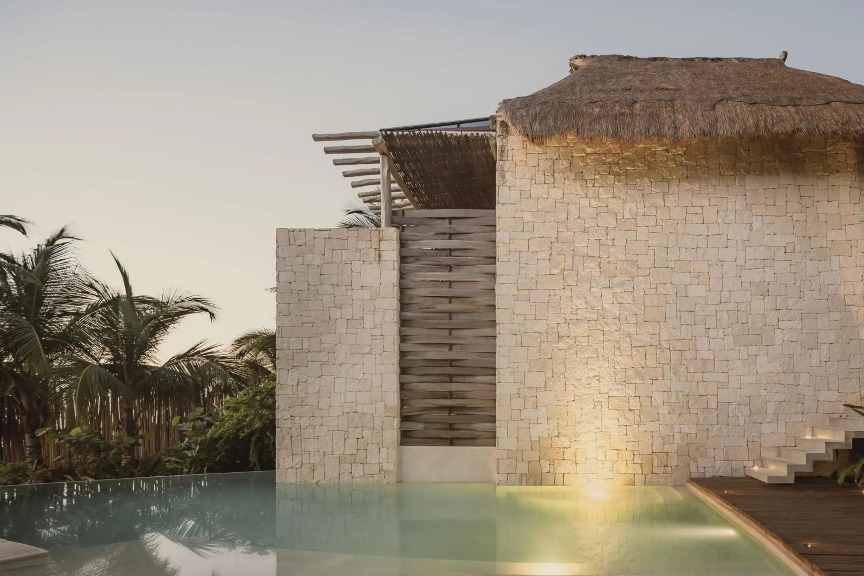 Swimming pool in Hotel Ma'xanab Tulum