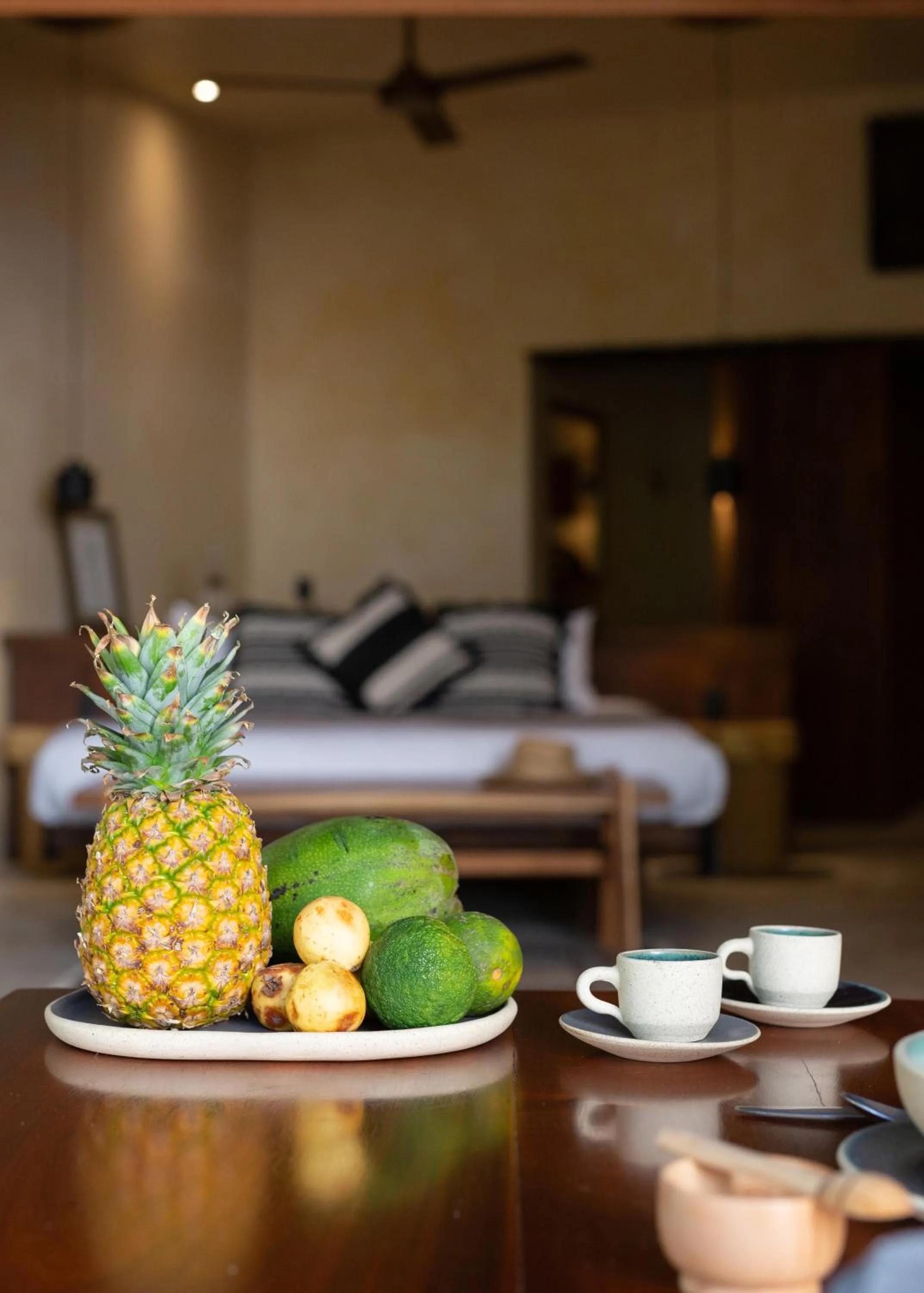 Decorative detail, Bed in Hotel Ma'xanab Tulum