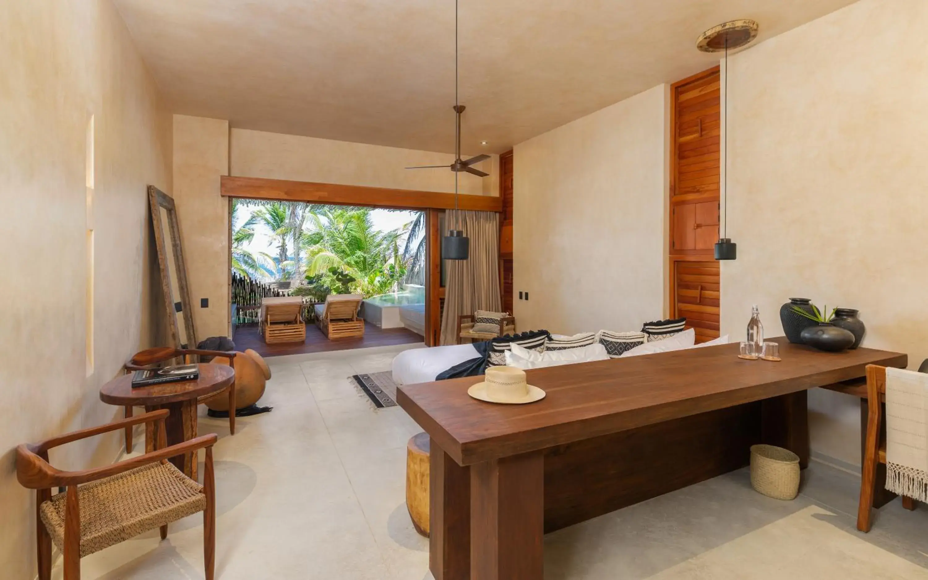 Ground floor Ocean front Suite in Hotel Ma'xanab Tulum Ground floor Ocean front Suite in Hotel Ma'xanab Tulum