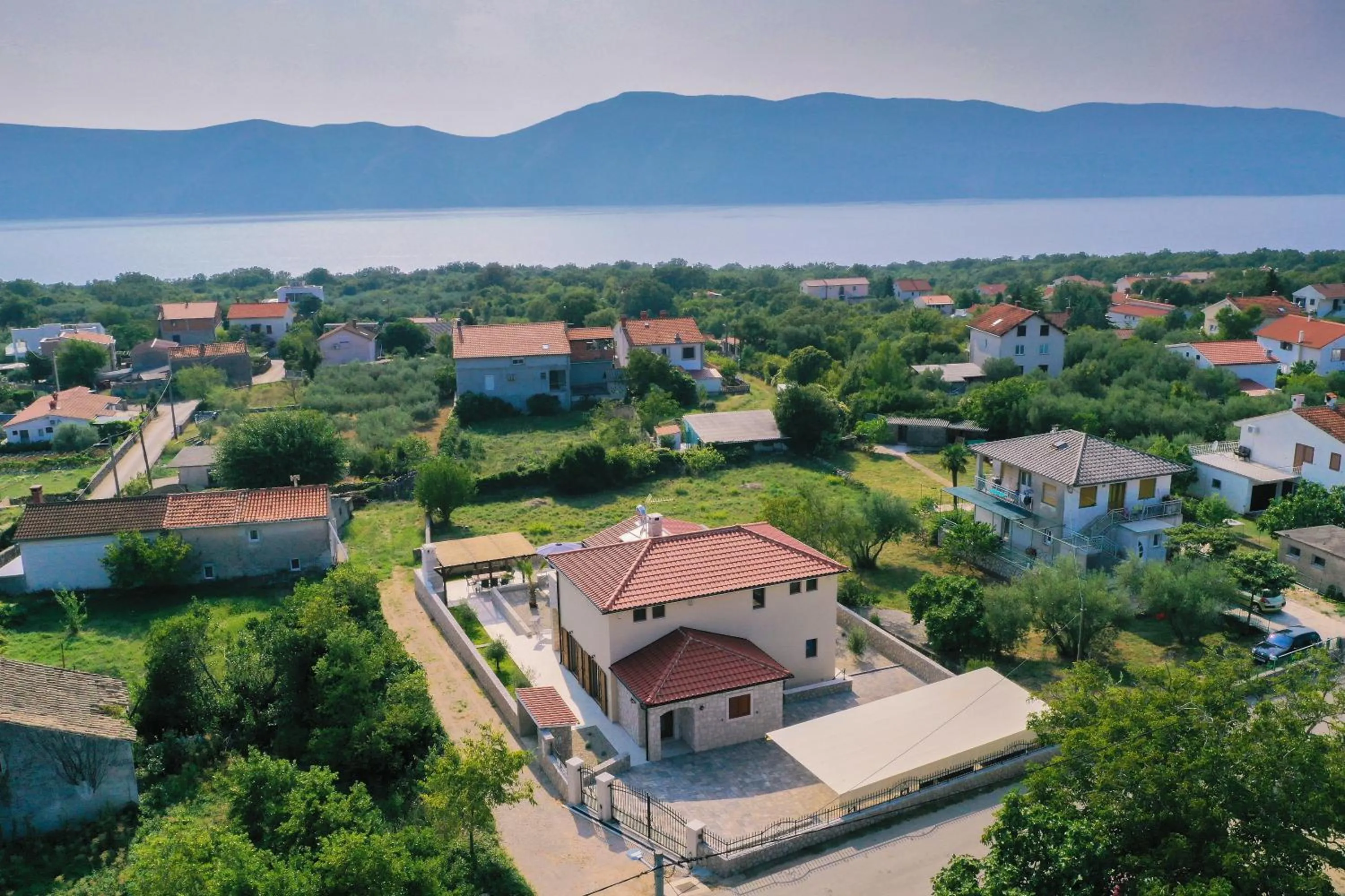 Day in Villa Muskatel KRK -with heated covered pool