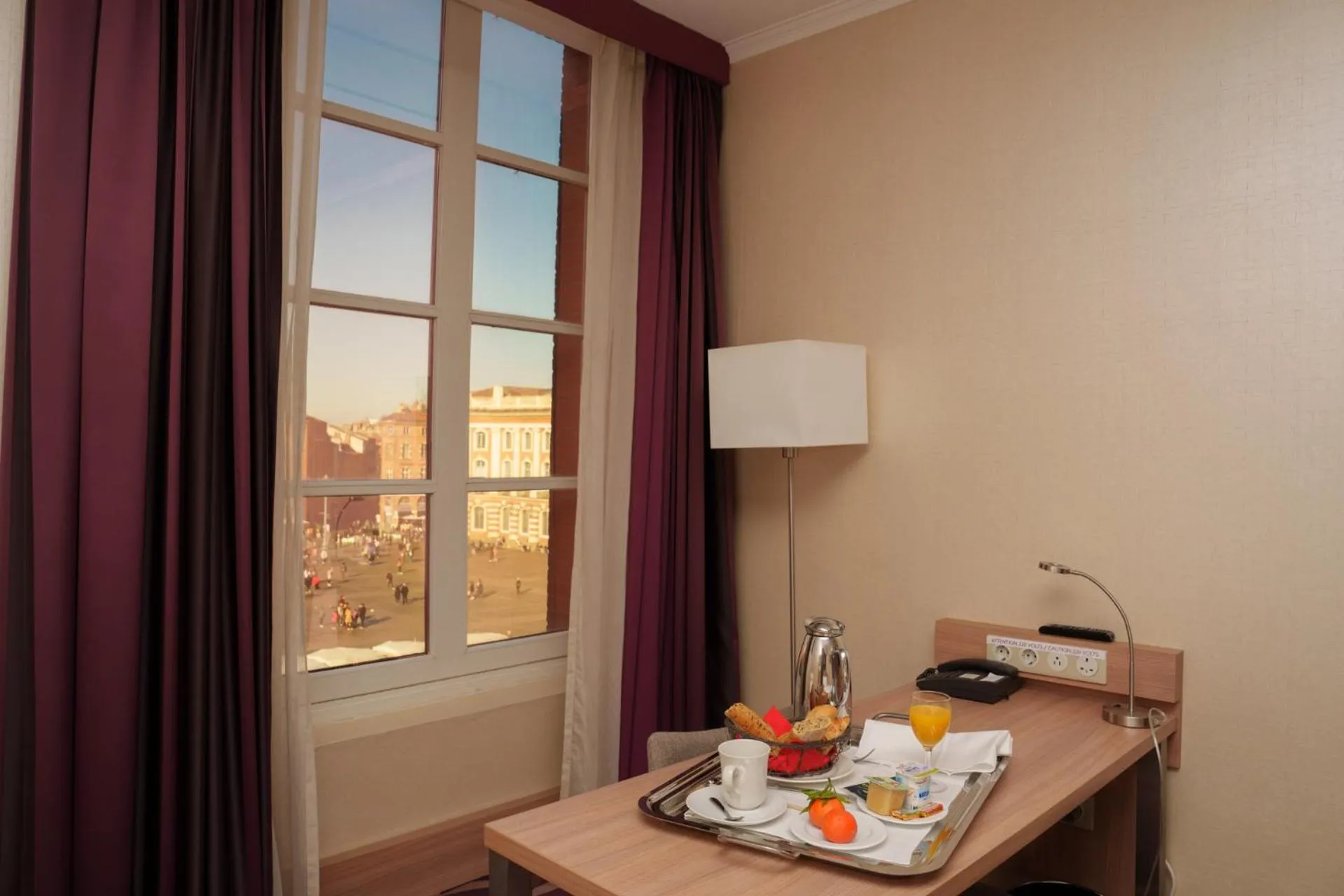 View (from property/room) in Plaza Hotel Capitole Toulouse