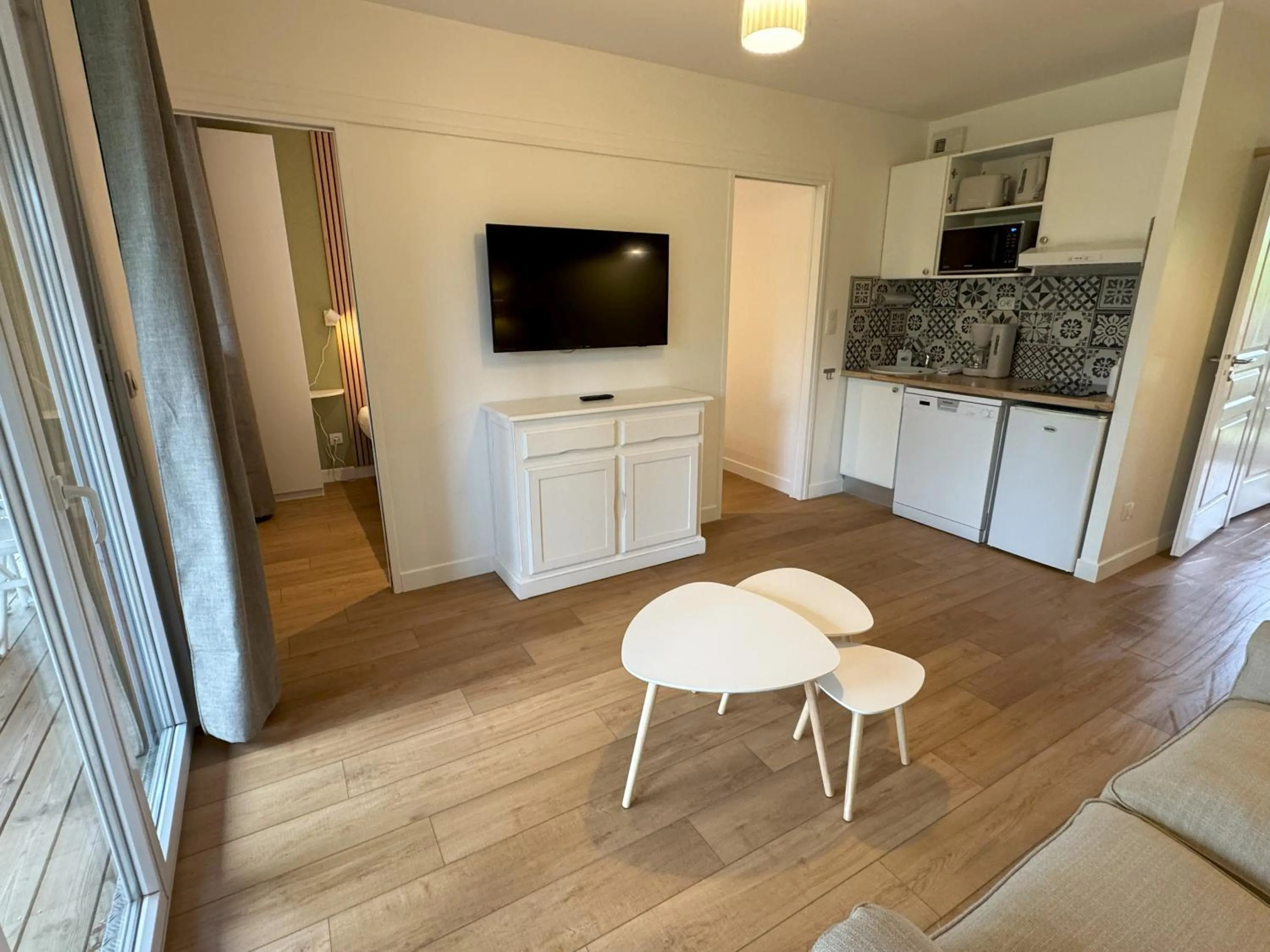 TV and multimedia in Les Cottages Du Lac