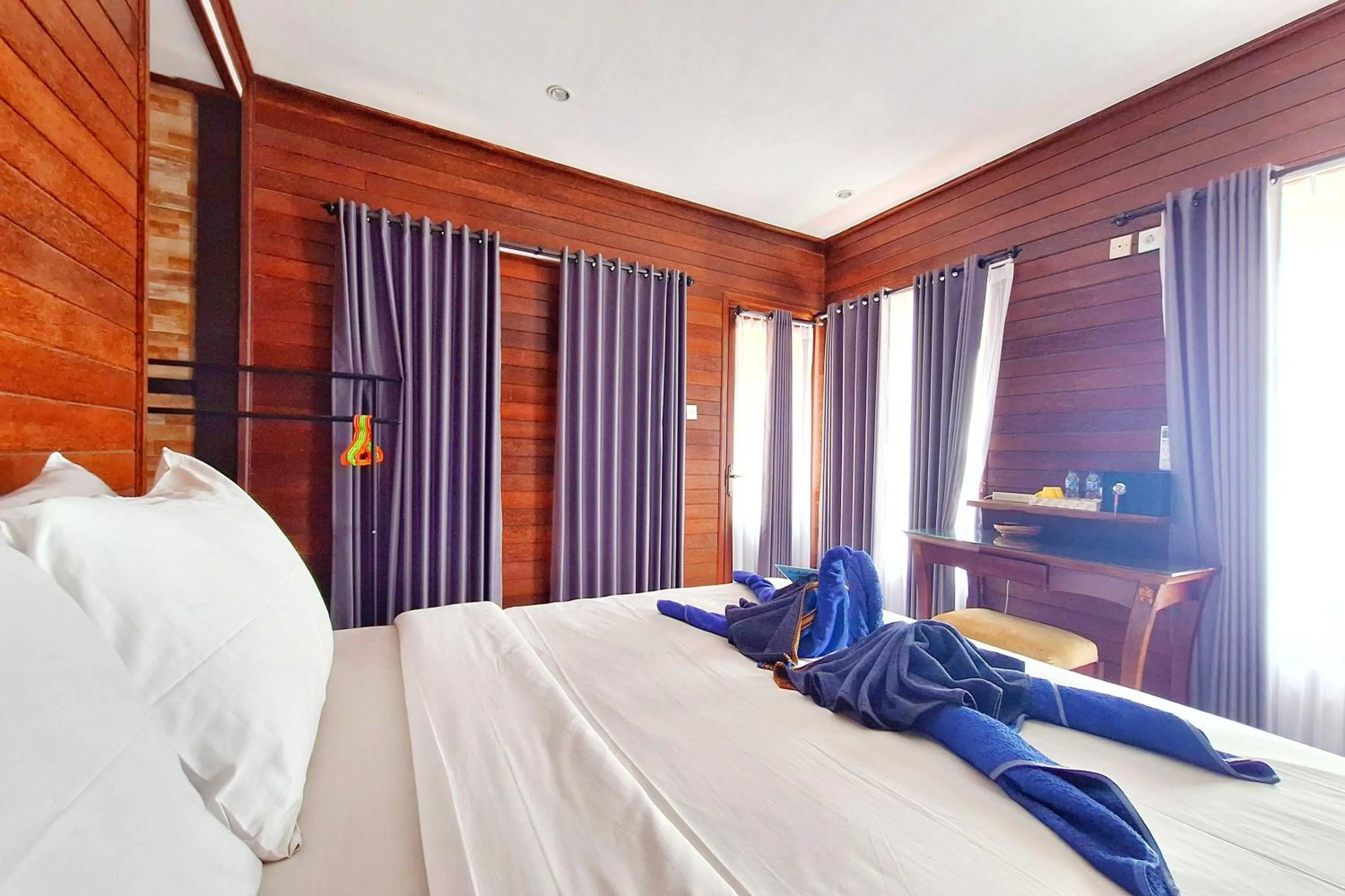 Bed in The Beach Huts Lembongan