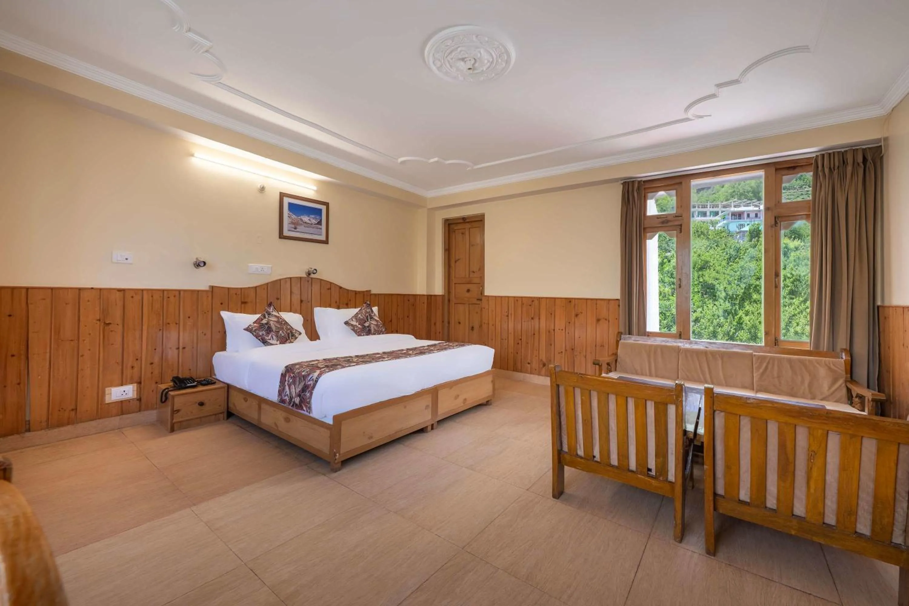 Bed in Echor The Alpine Crest Kalpa